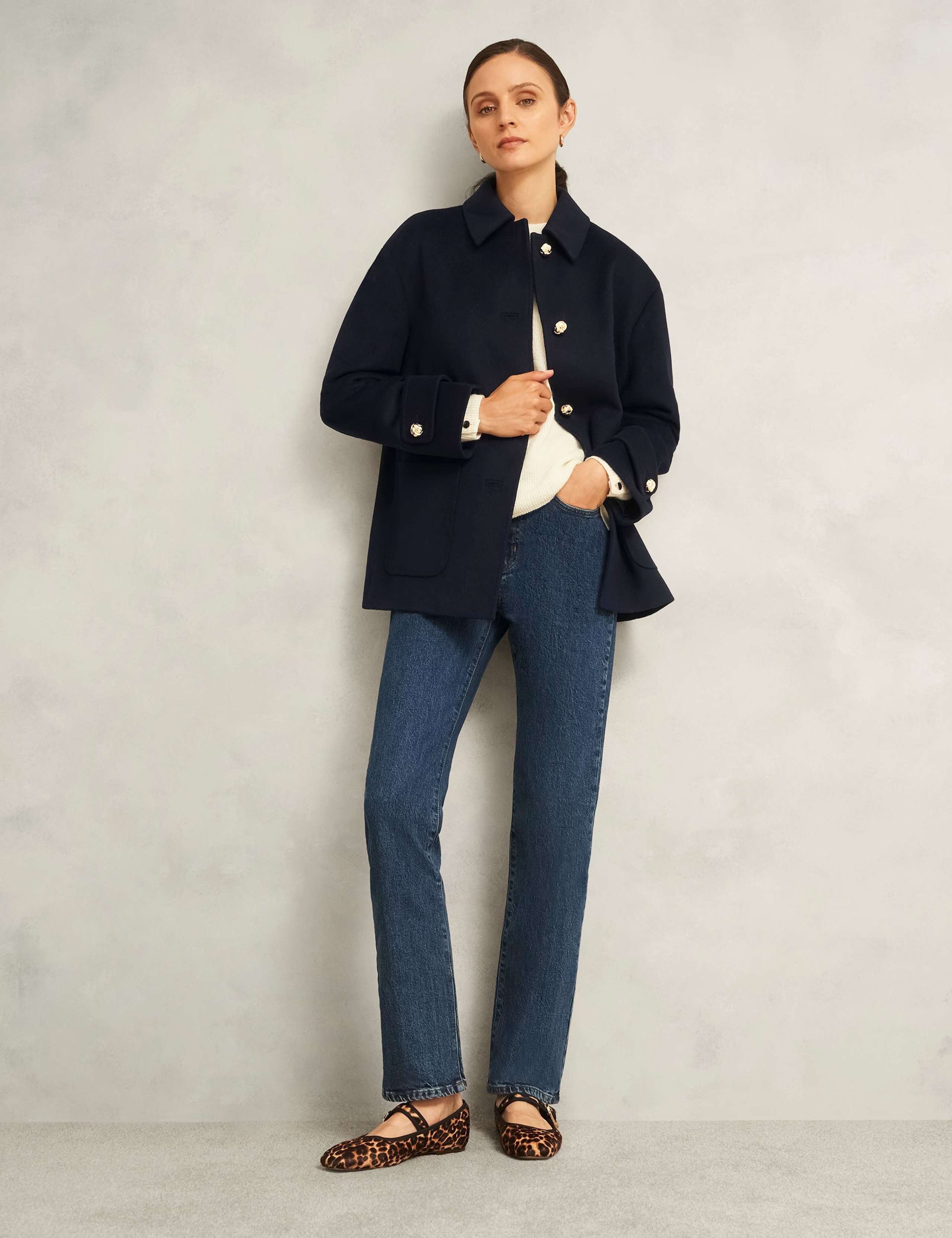 Wool Rich Short Coat 5 of 5