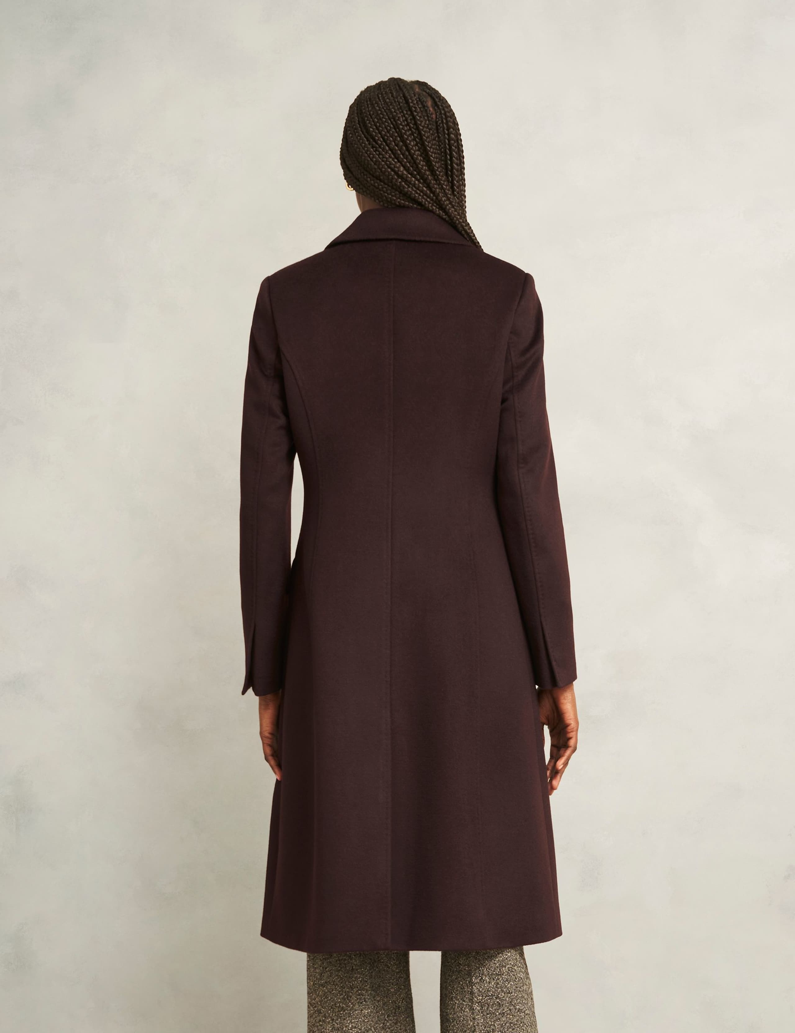 Pure Wool Longline Tailored Coat 4 of 6