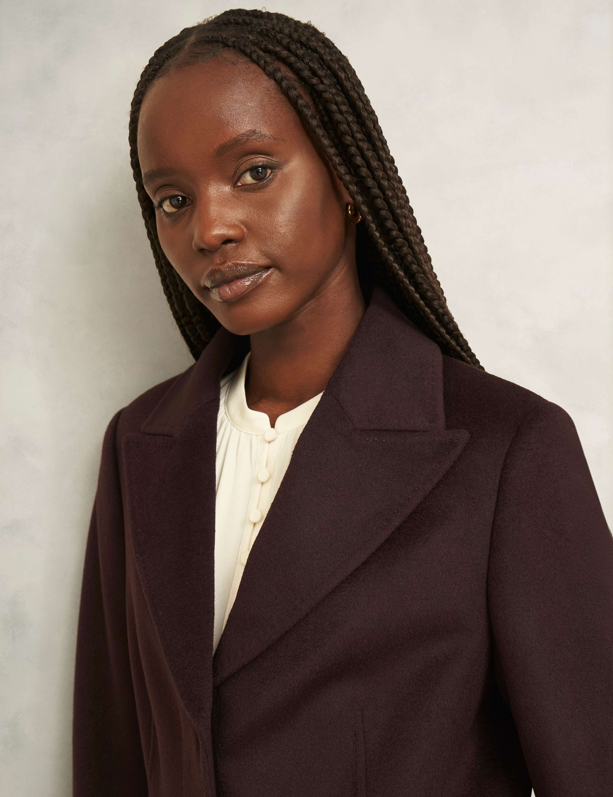 Pure Wool Longline Tailored Coat 6 of 6