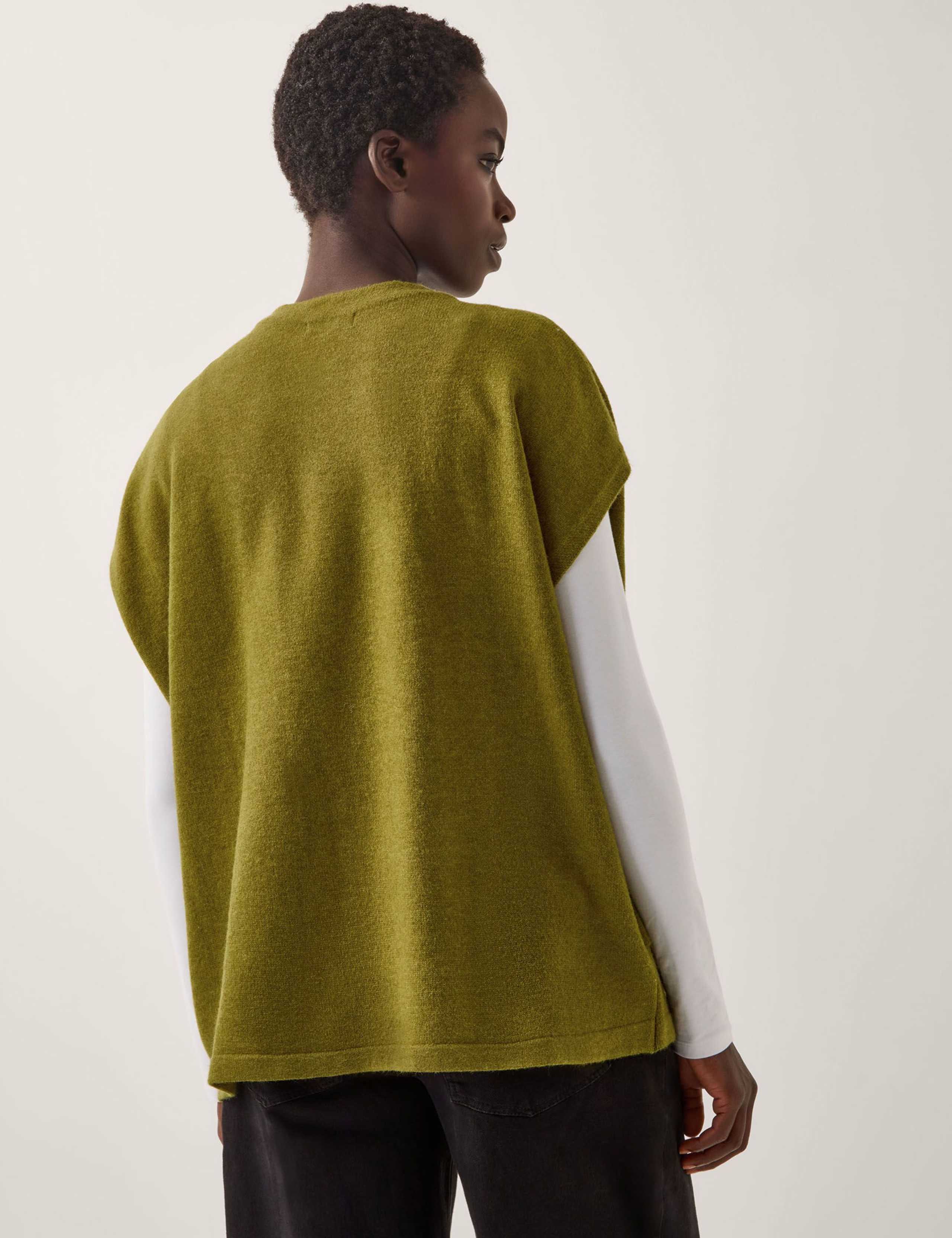 Button Detail Poncho 3 of 3