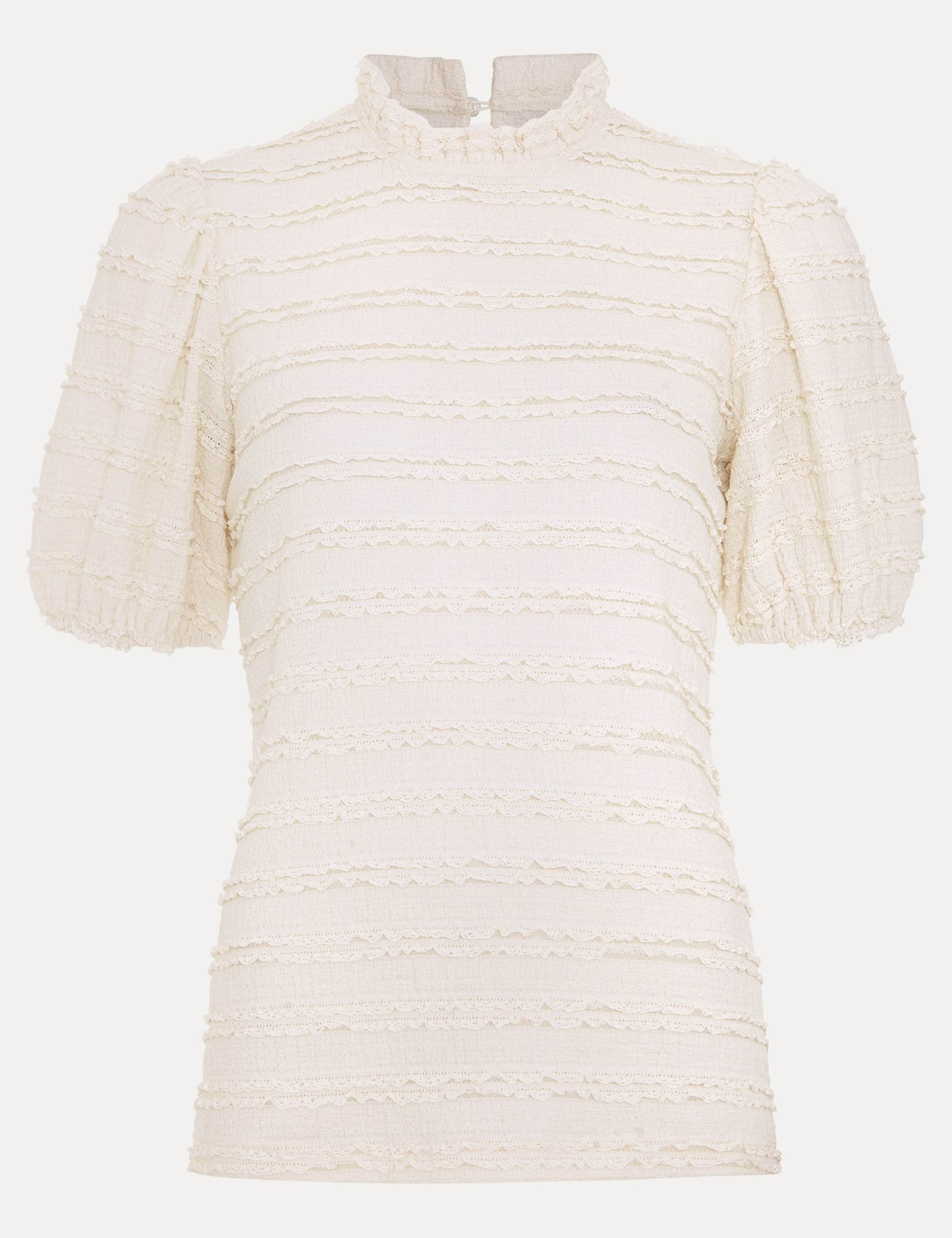 Lace Puff Sleeve Top 2 of 6