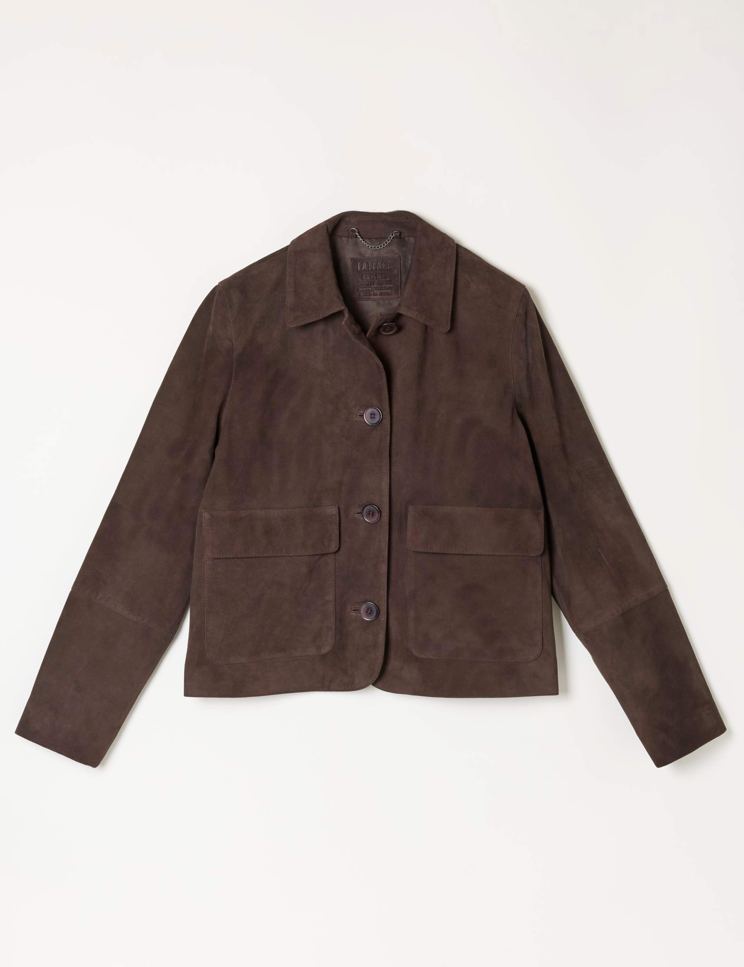 Suede Cropped Jacket 2 of 7
