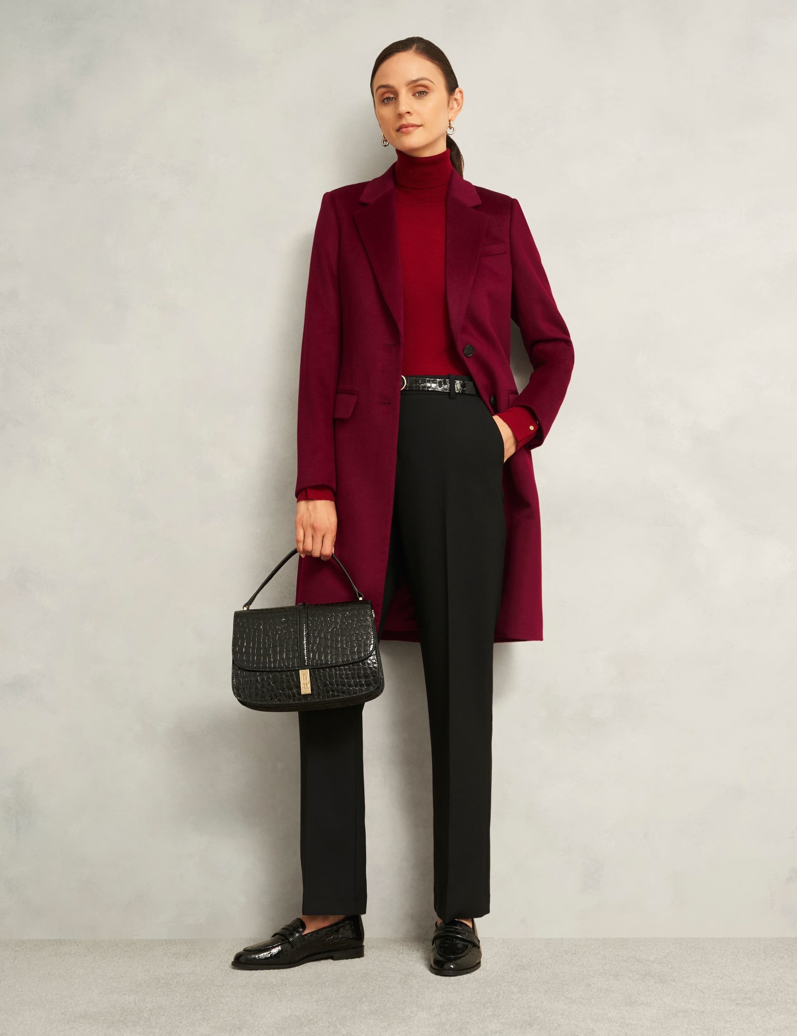 Pure Wool Single Breasted Trench Coat 2 of 5