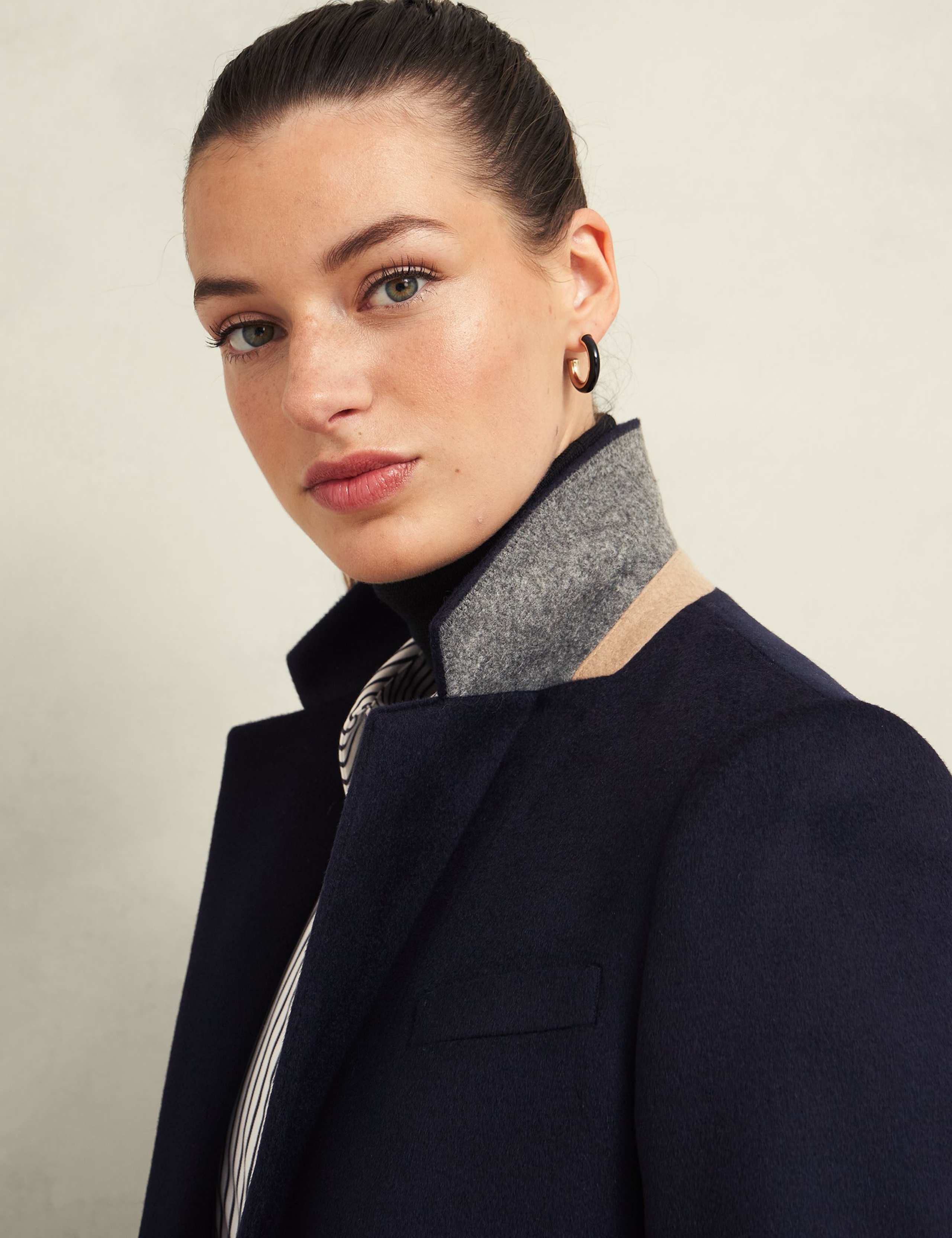 Pure Wool Single Breasted Trench Coat 5 of 9