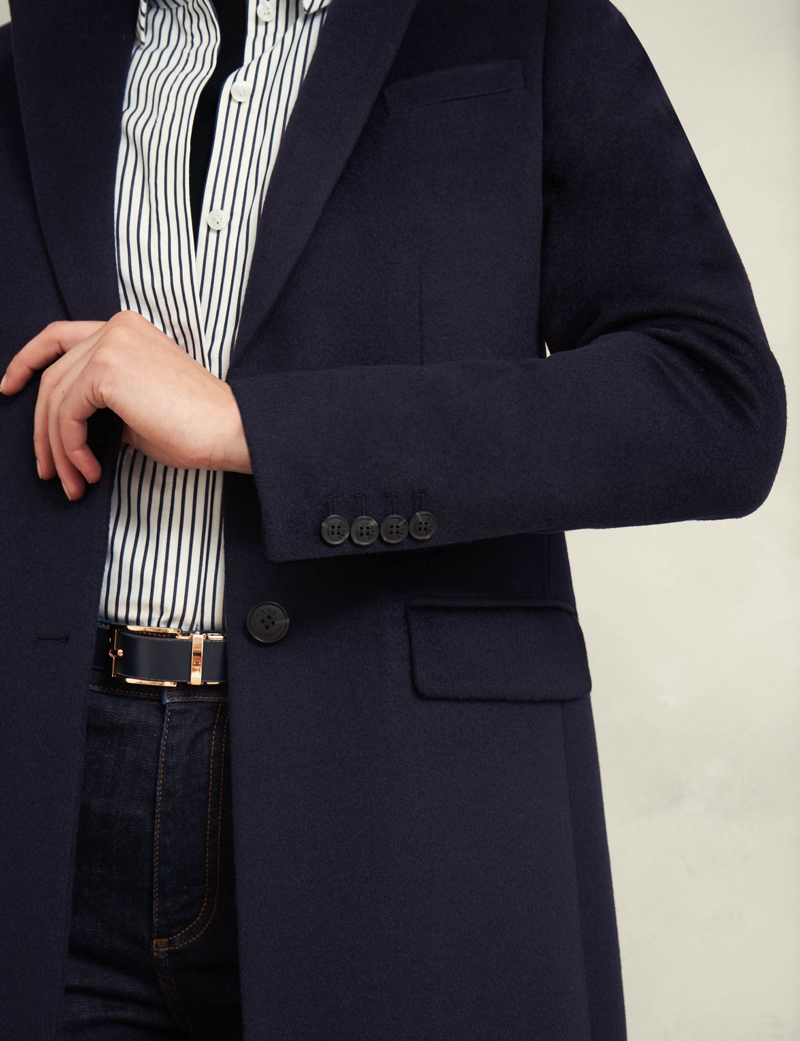 Pure Wool Single Breasted Trench Coat 6 of 9