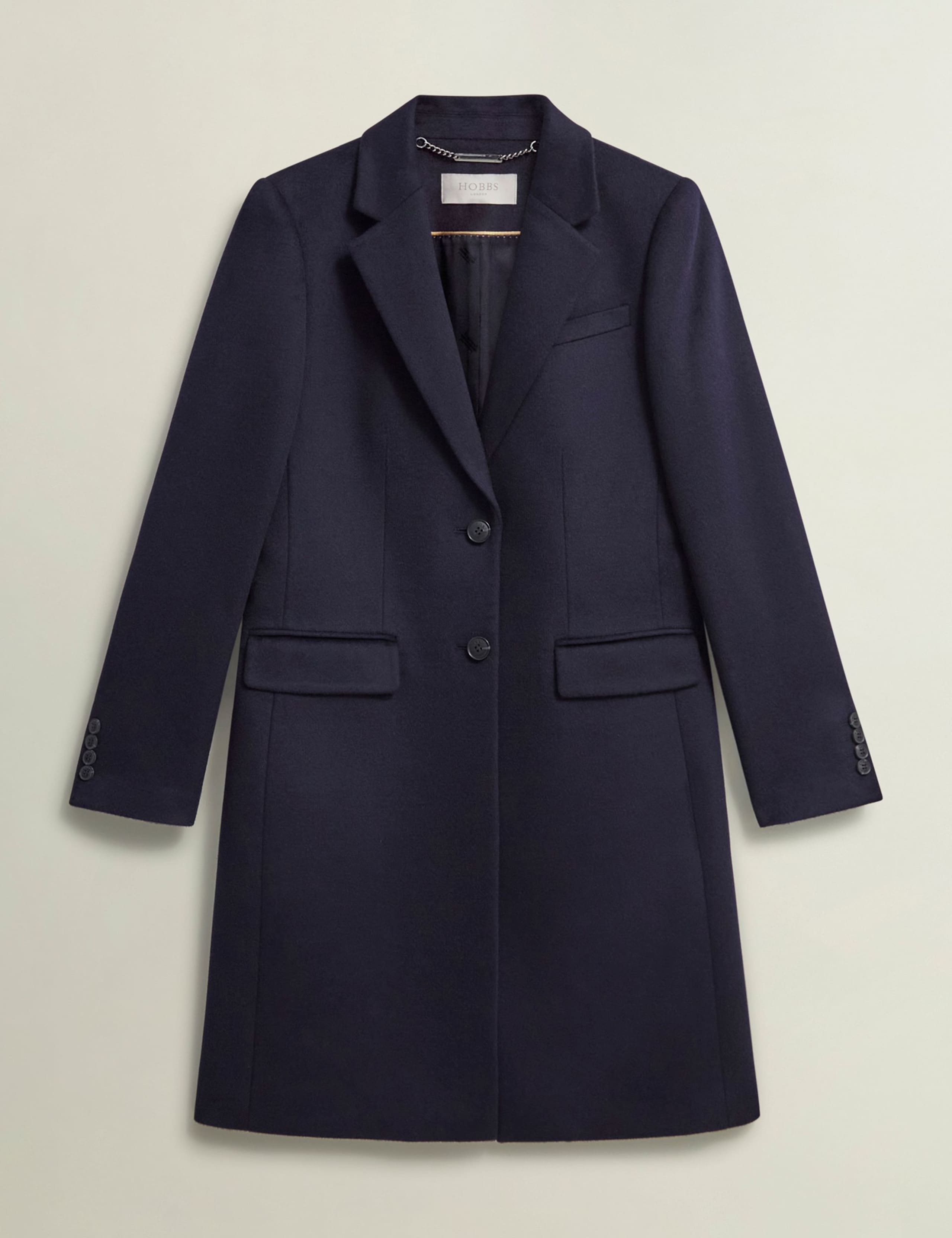 Pure Wool Single Breasted Trench Coat 2 of 9
