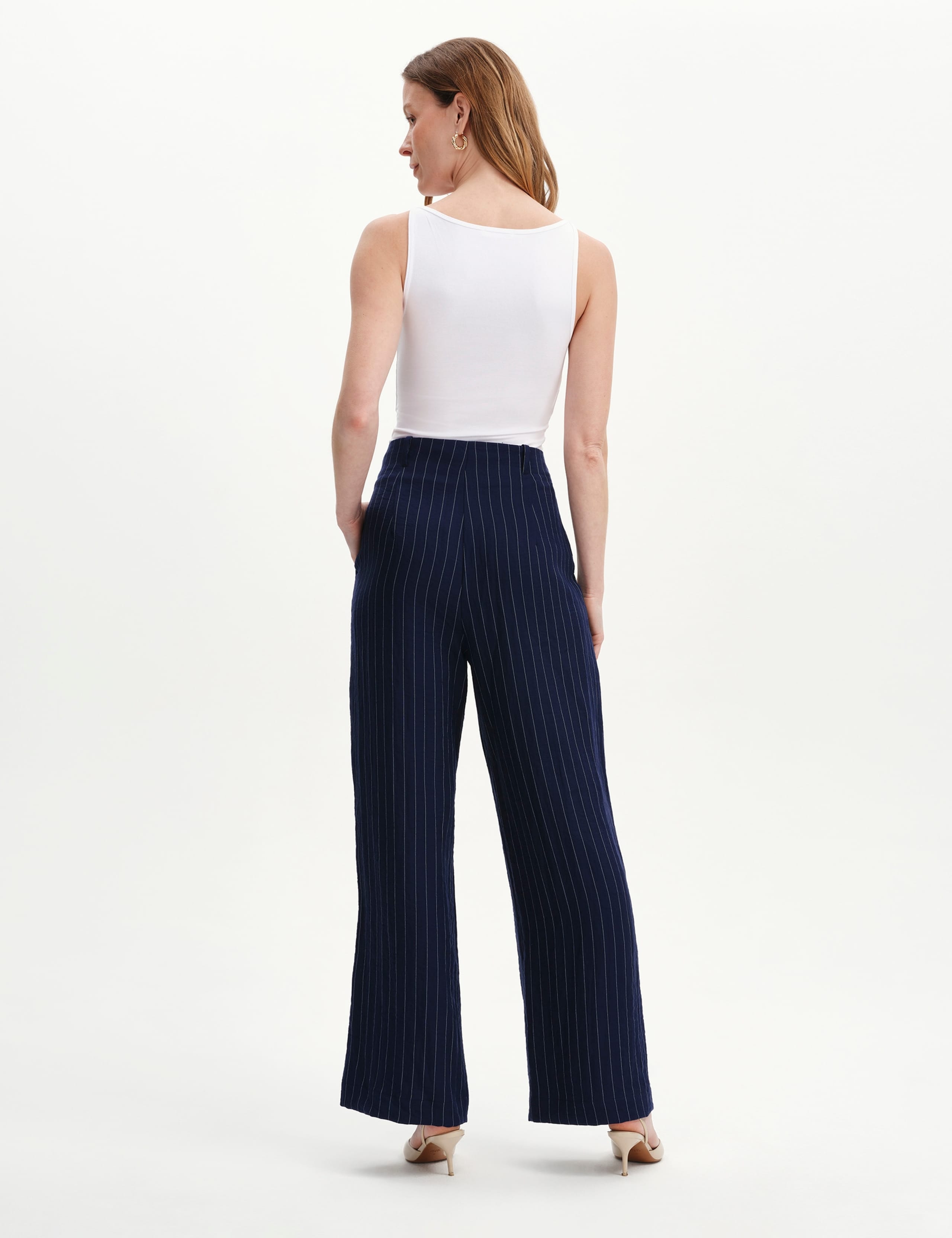 Striped Wide Leg Trousers 5 of 7