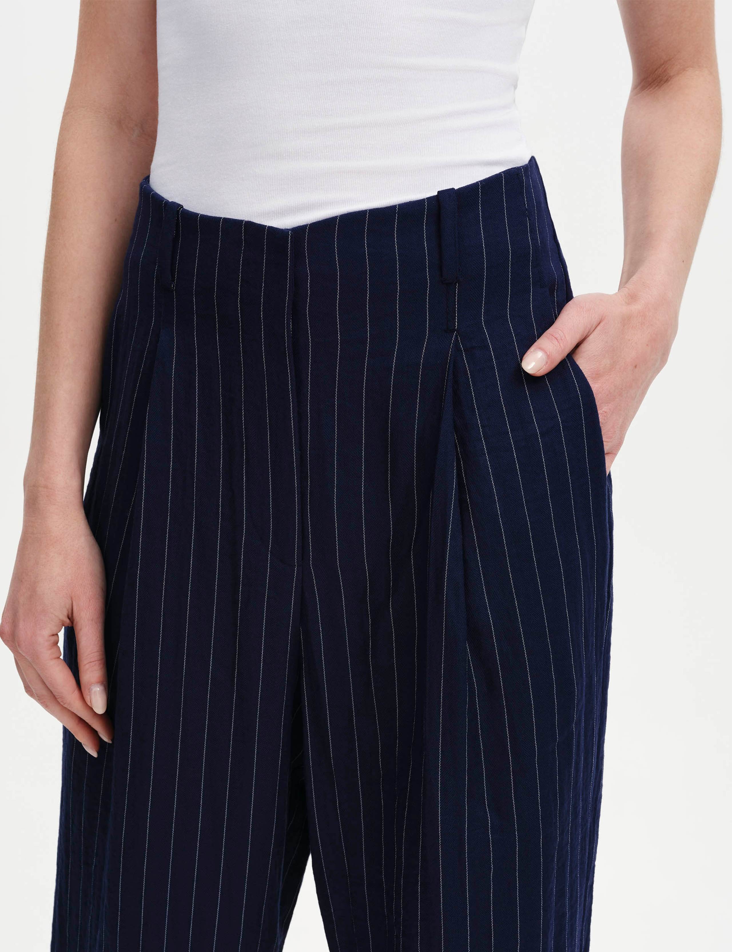 Striped Wide Leg Trousers 7 of 7