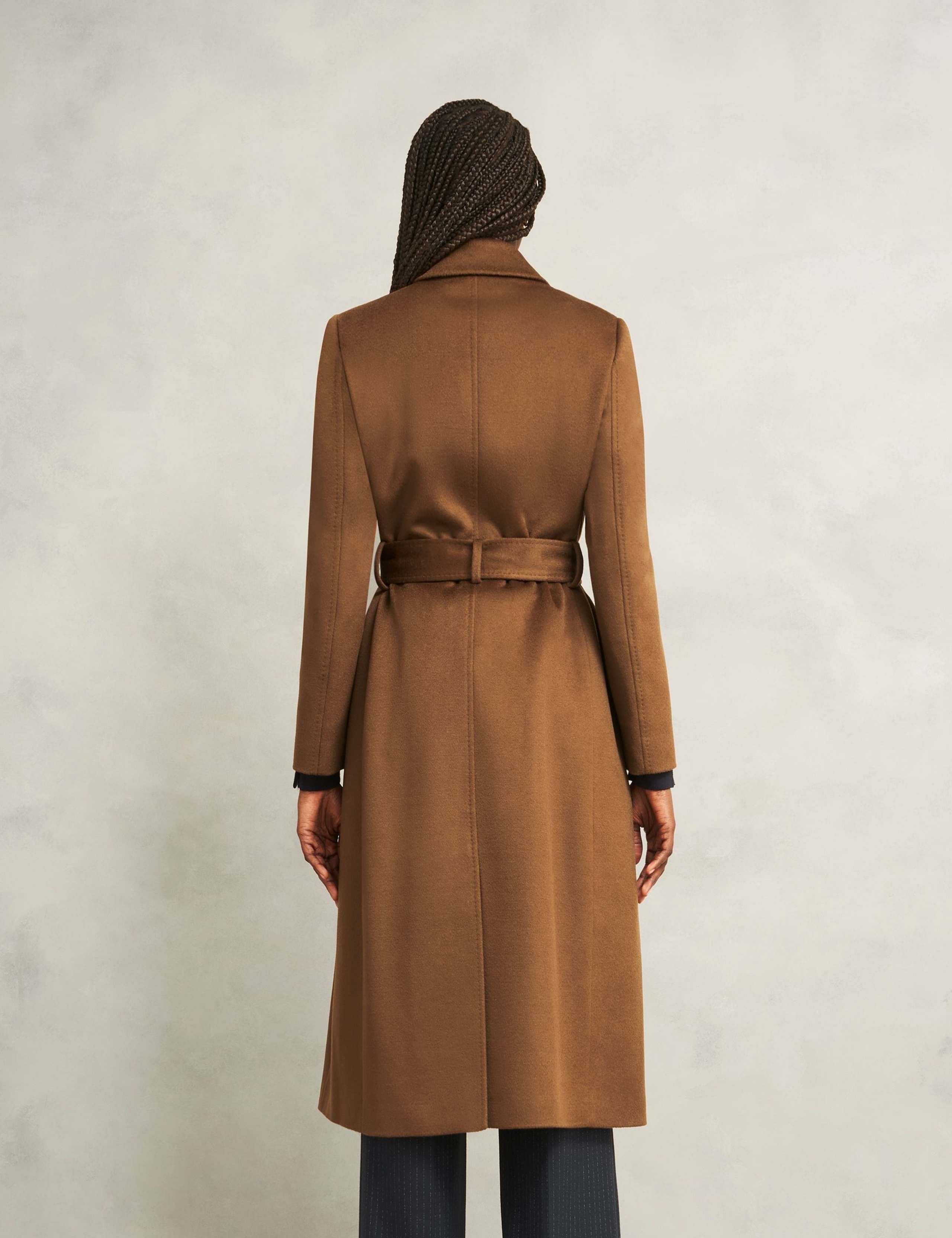 Pure Wool Double Breasted Trench Coat 4 of 5