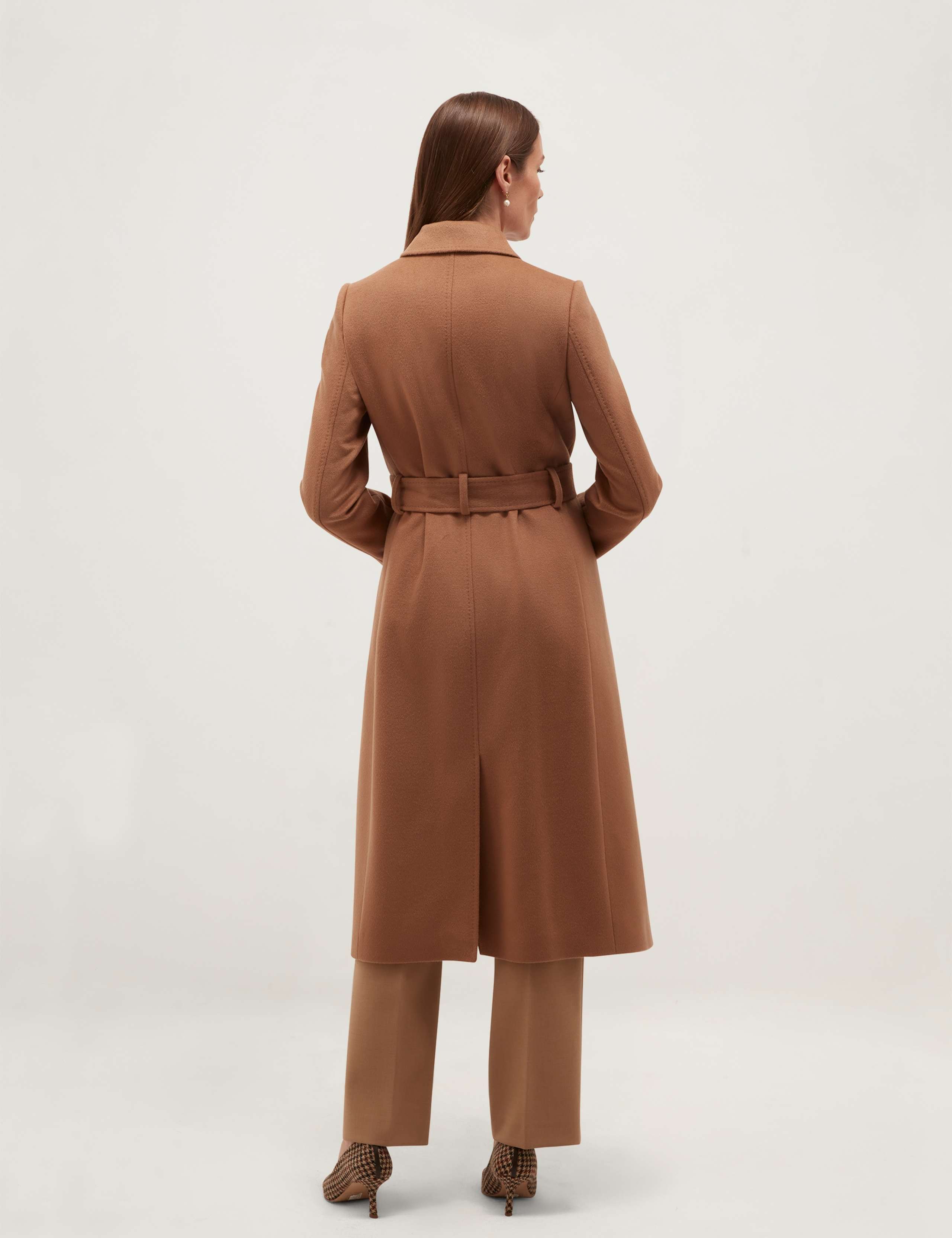 Pure Wool Double Breasted Trench Coat 6 of 6