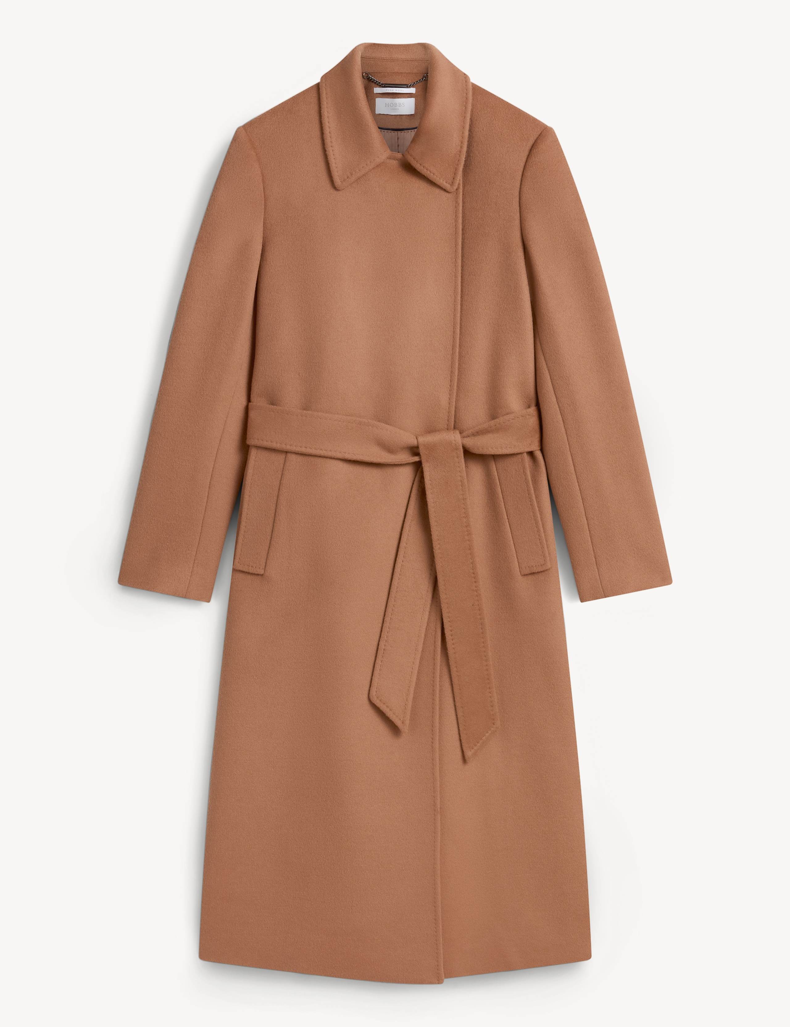 Pure Wool Double Breasted Trench Coat 2 of 6