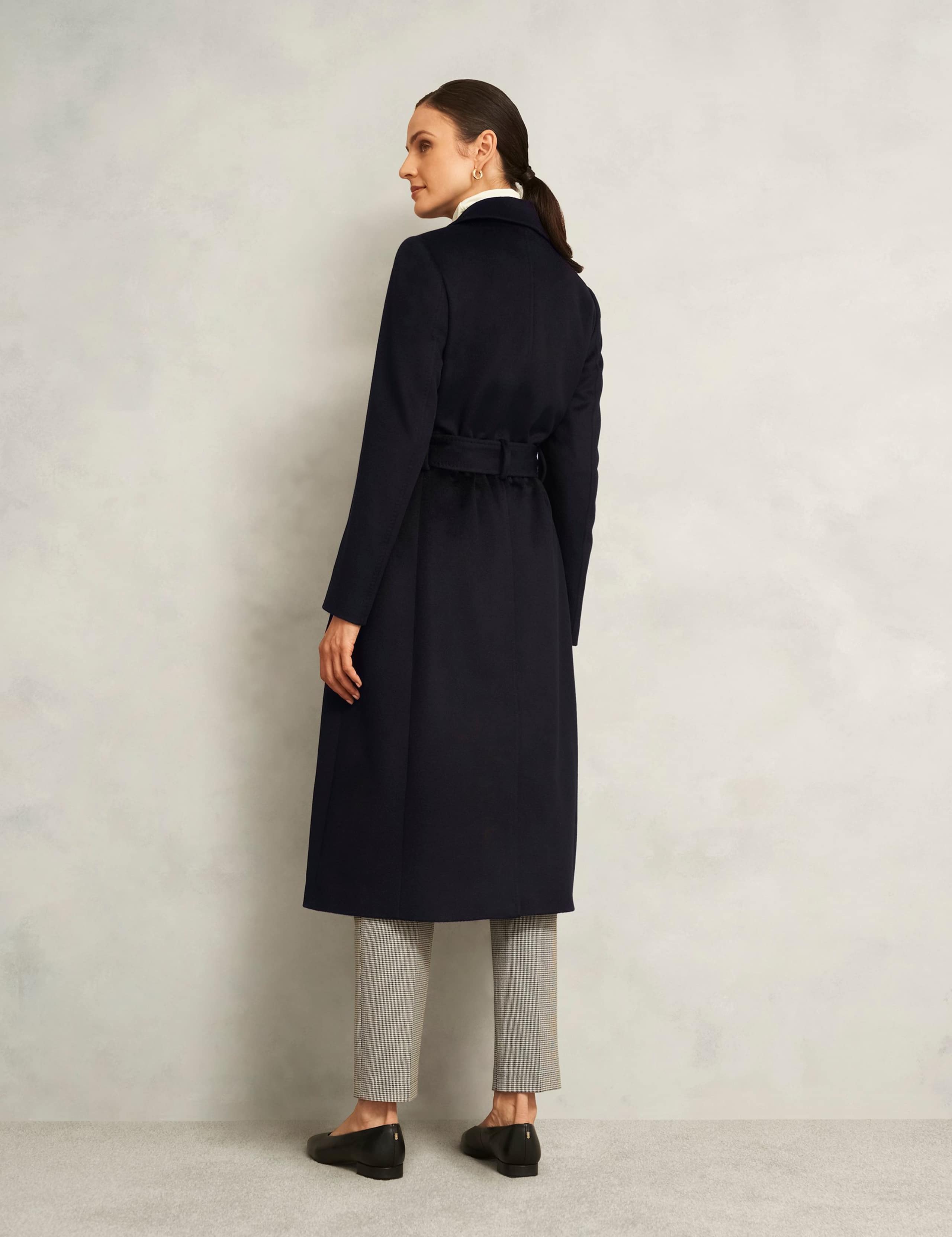 Pure Wool Double Breasted Trench Coat 3 of 6