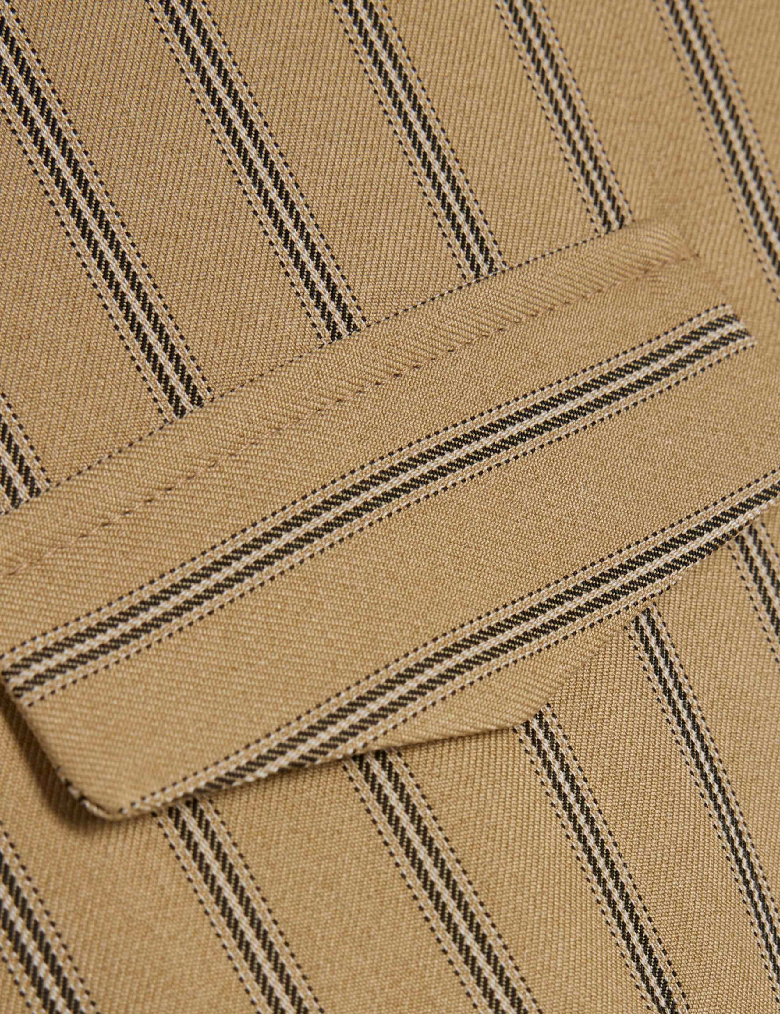 Pure Cotton Striped Jacket 5 of 5