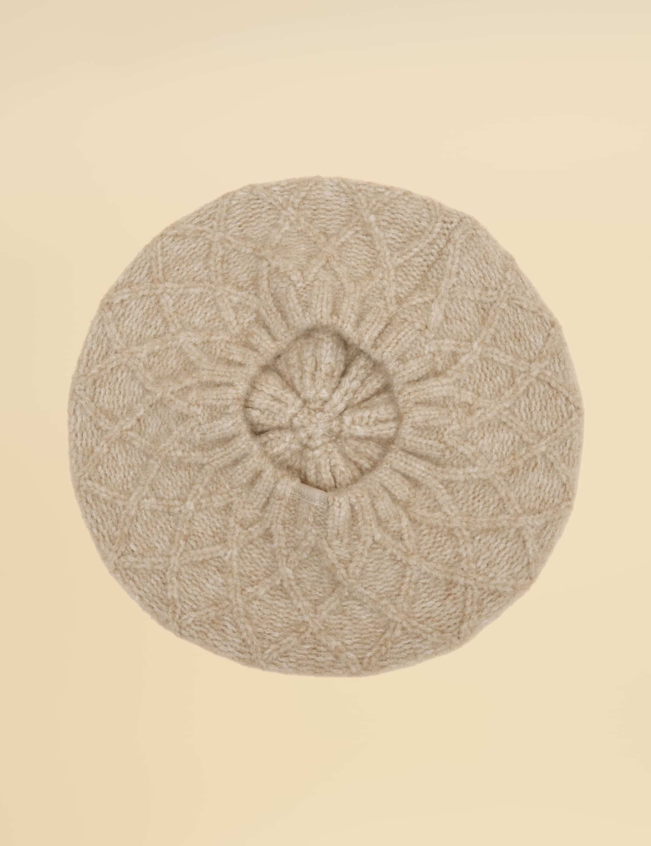 Cable Knit Beret 3 of 7