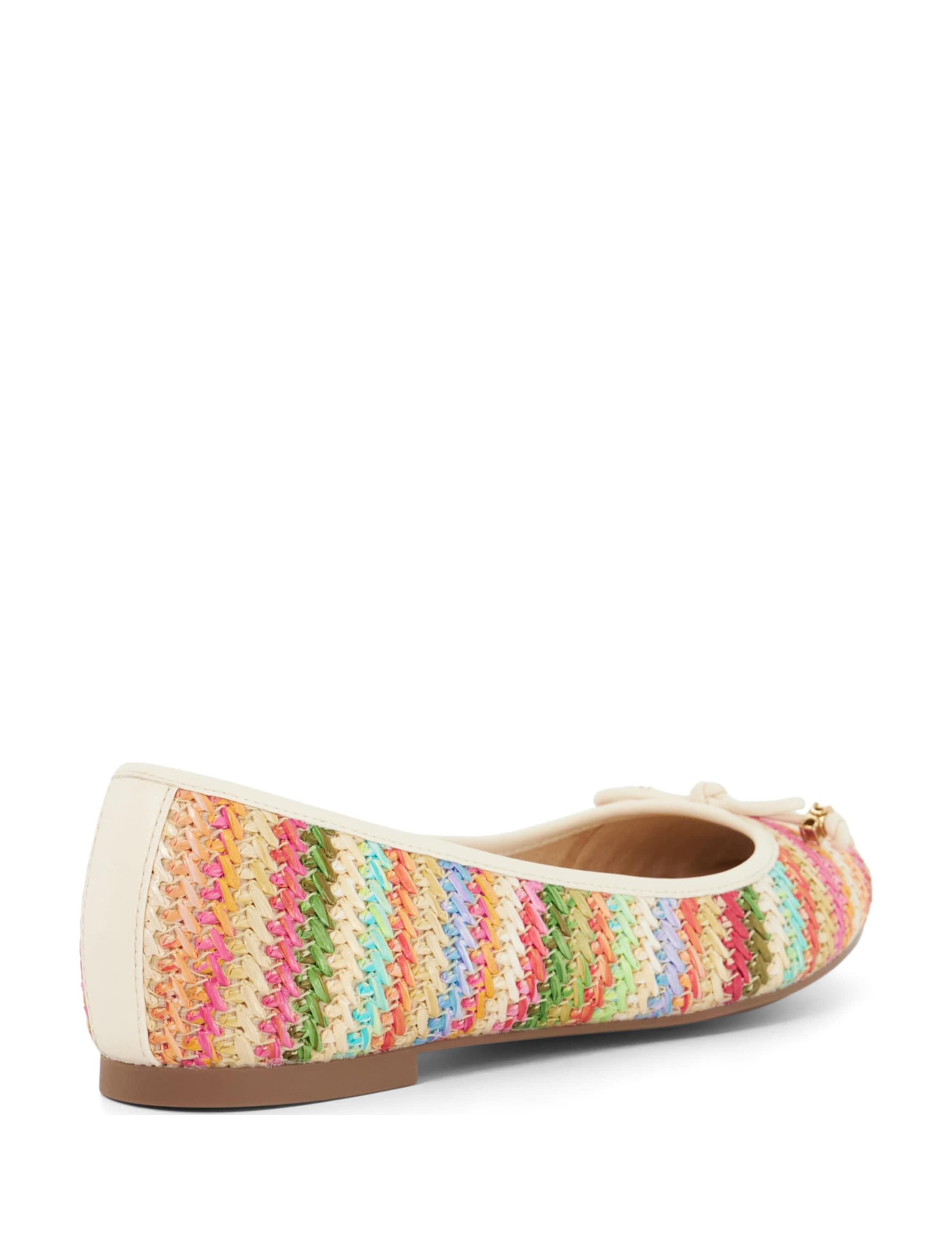 Woven Flat Ballet Pumps 4 of 6