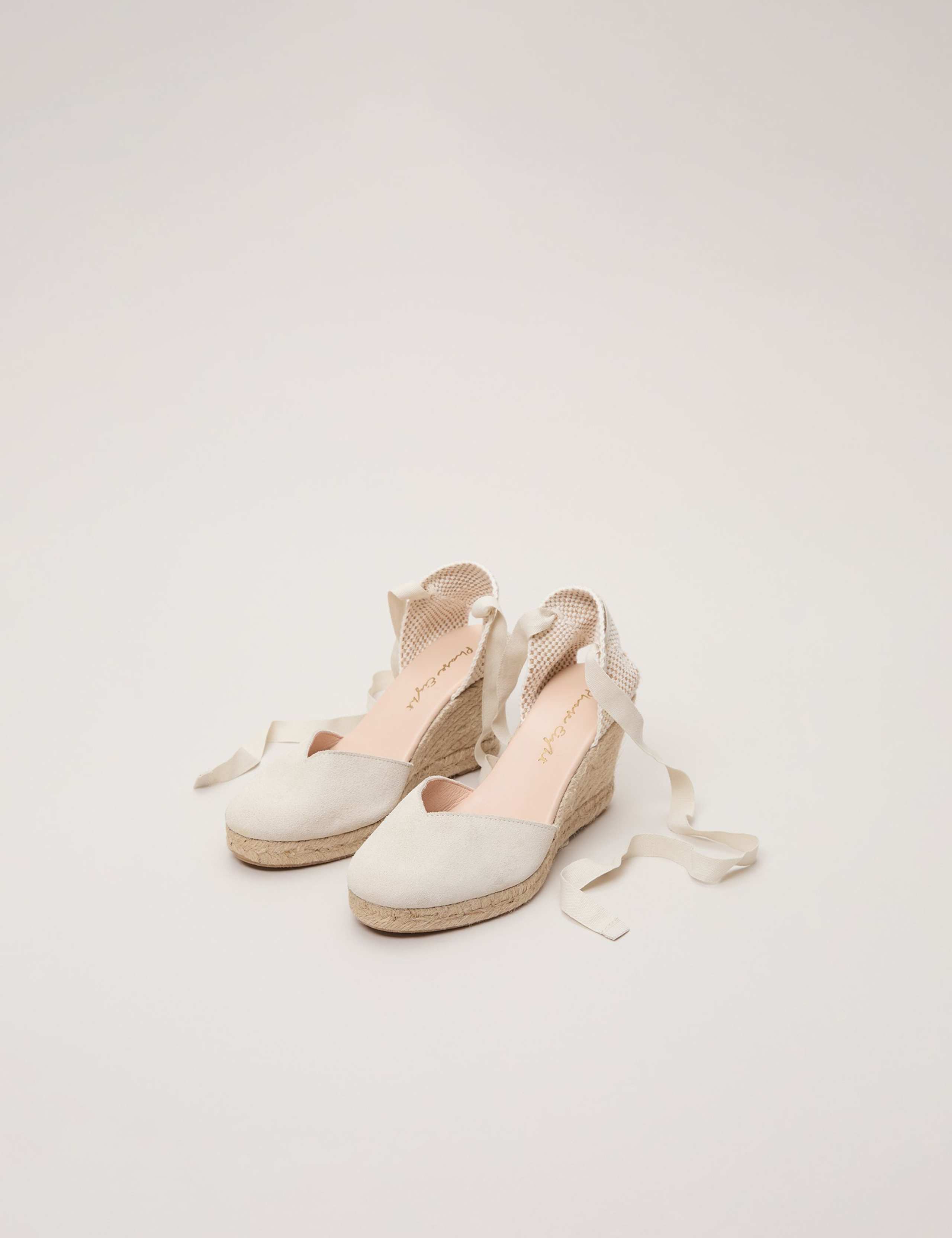 Leather Wedge Espadrilles 4 of 8