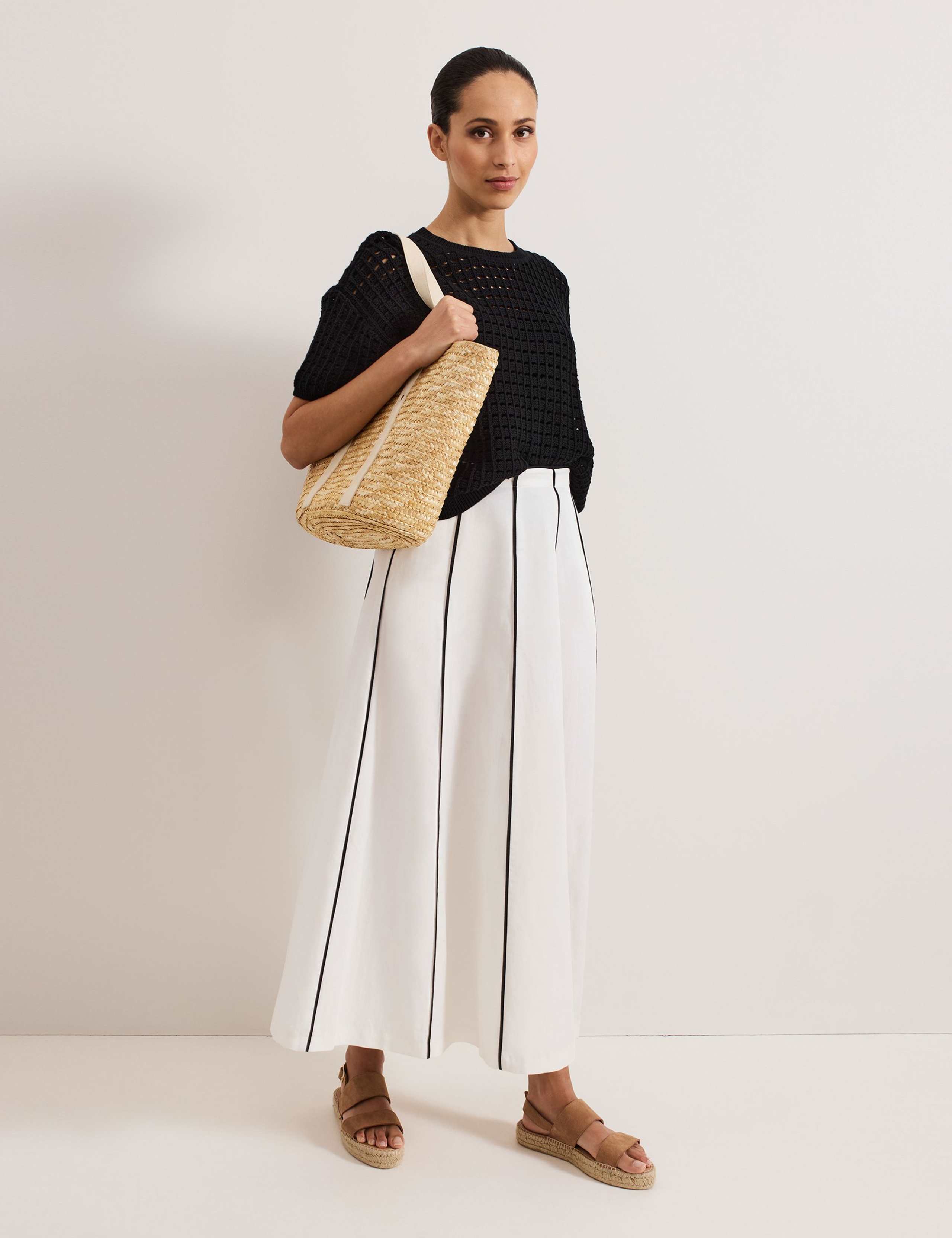 Pure Cotton Textured Knitted Top 4 of 7
