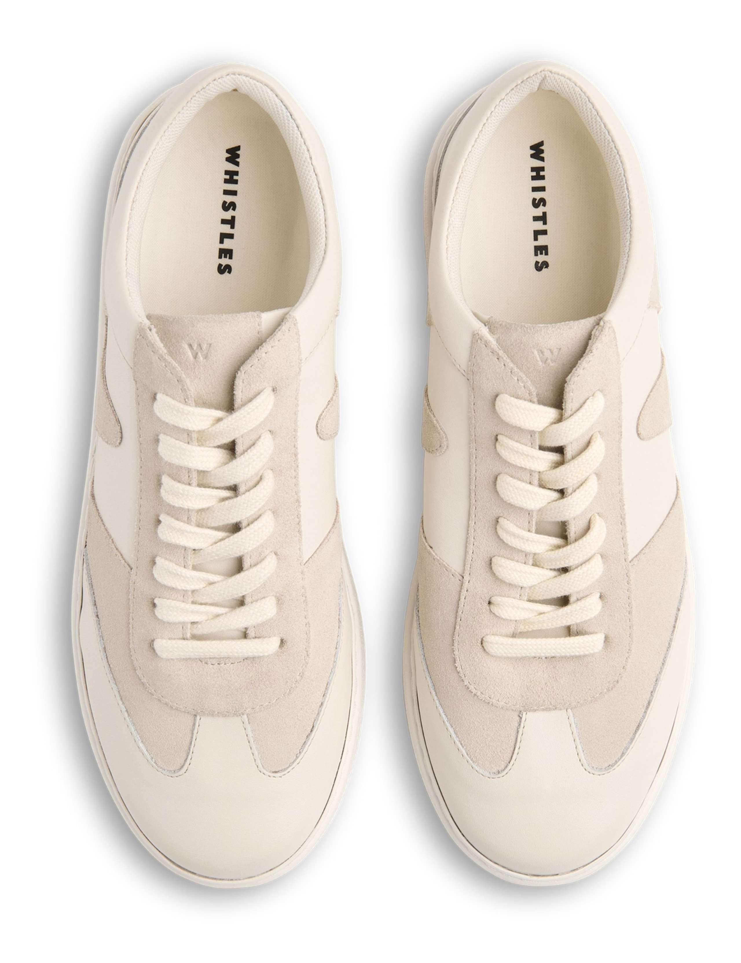 Suede Lace Up Trainers 2 of 3