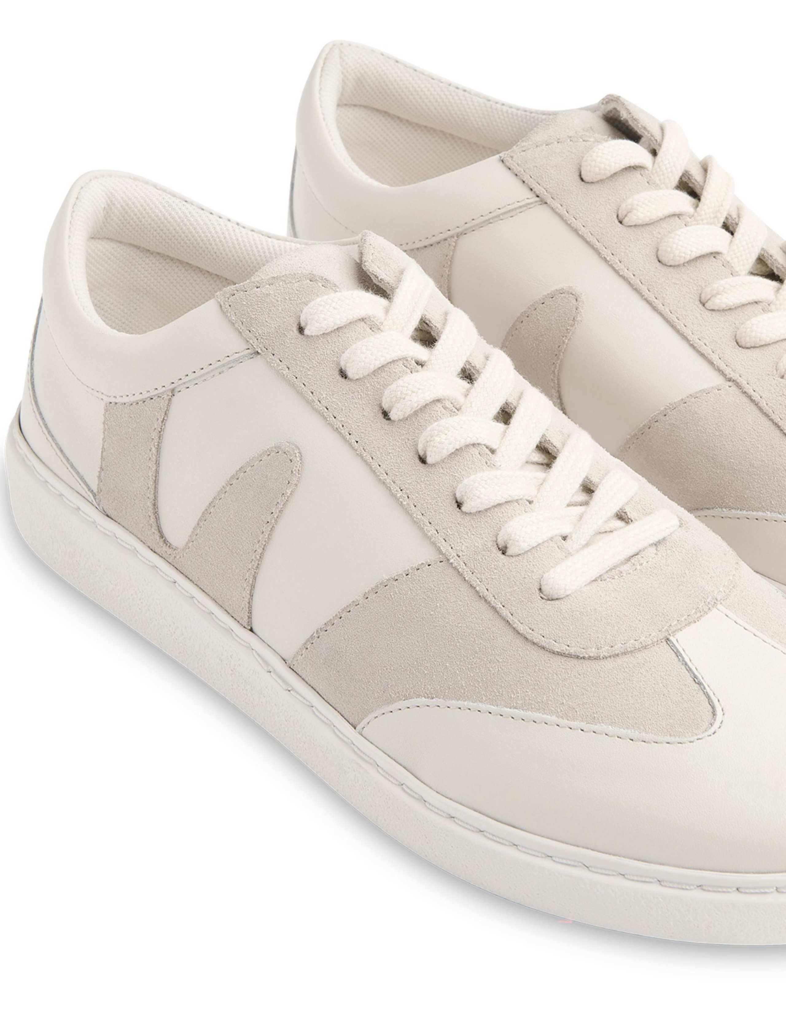 Suede Lace Up Trainers 3 of 3
