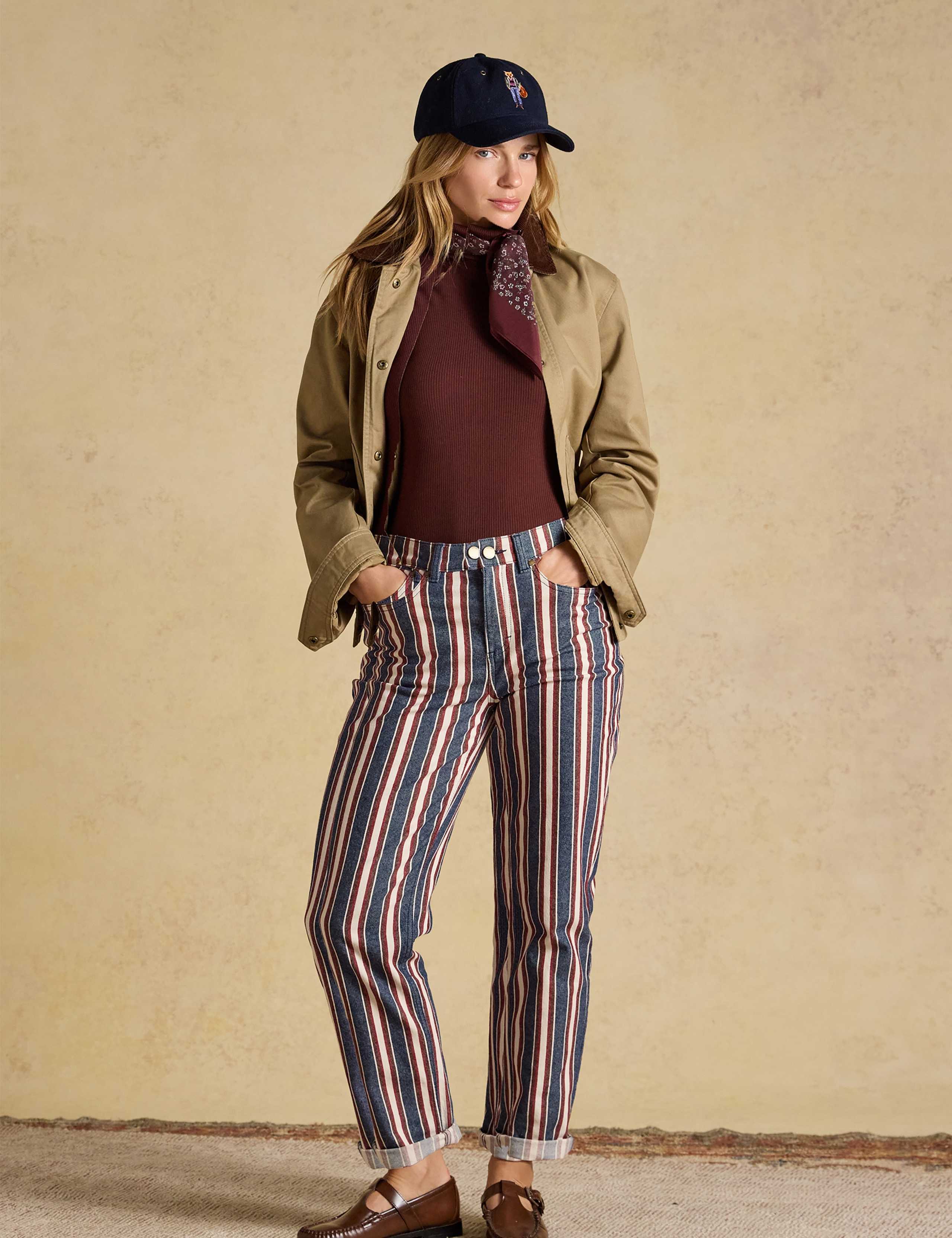 Mid Rise Slim Straight Leg Jeans 5 of 7