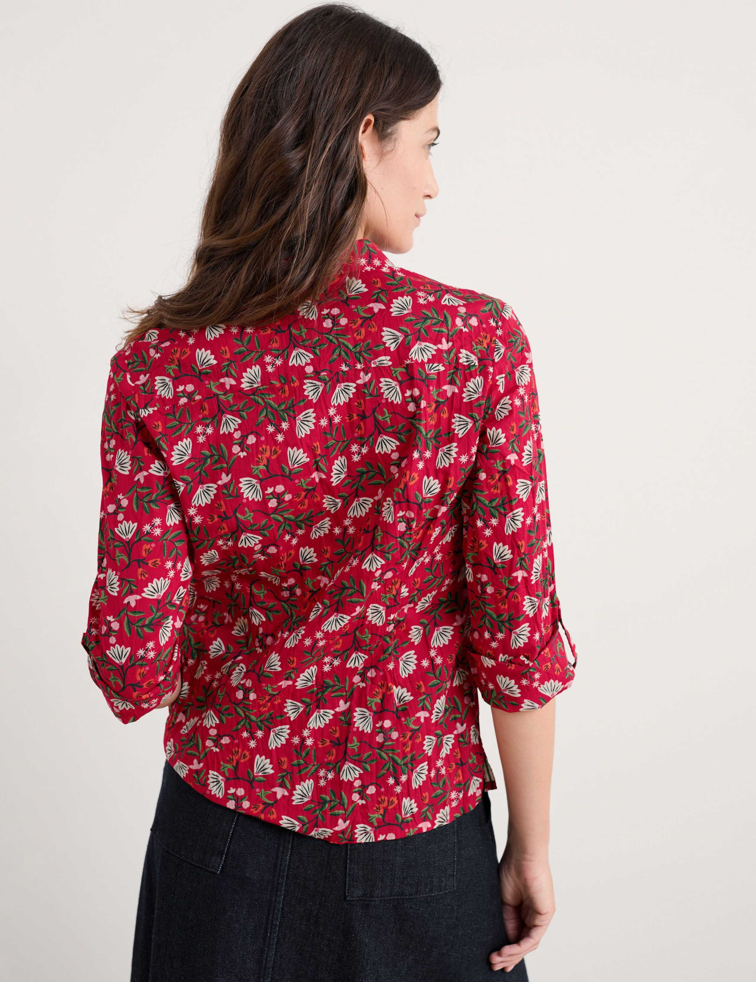 Pure Cotton Floral Shirt 4 of 6