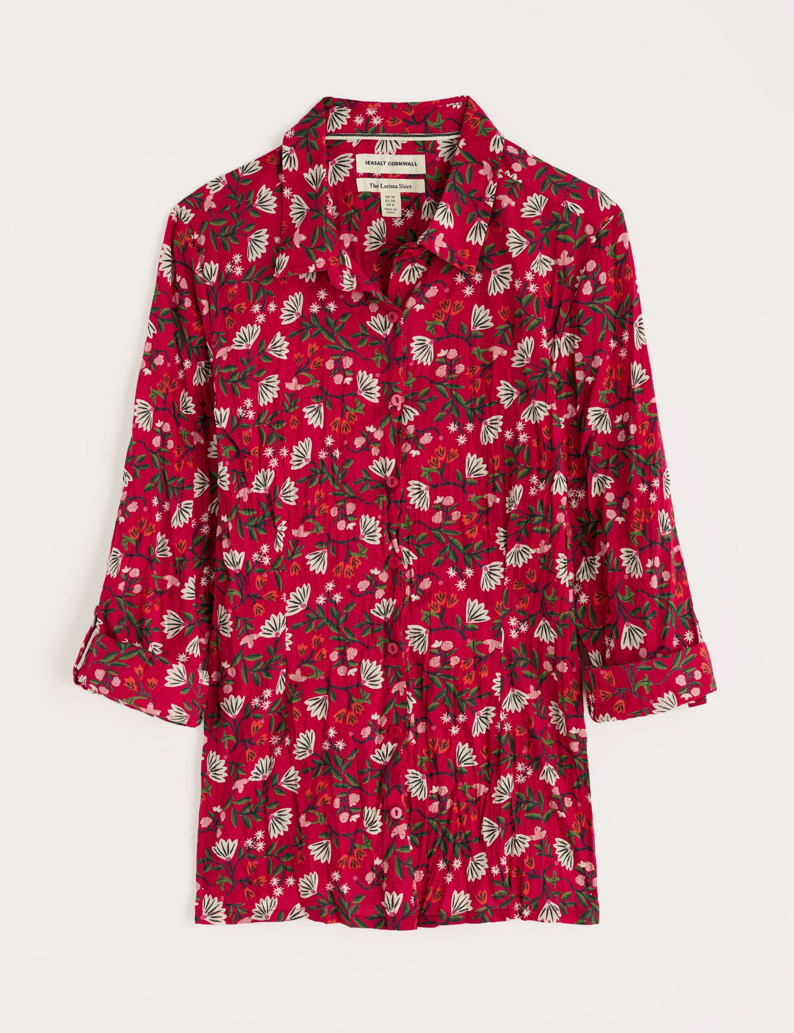 Pure Cotton Floral Shirt 2 of 6