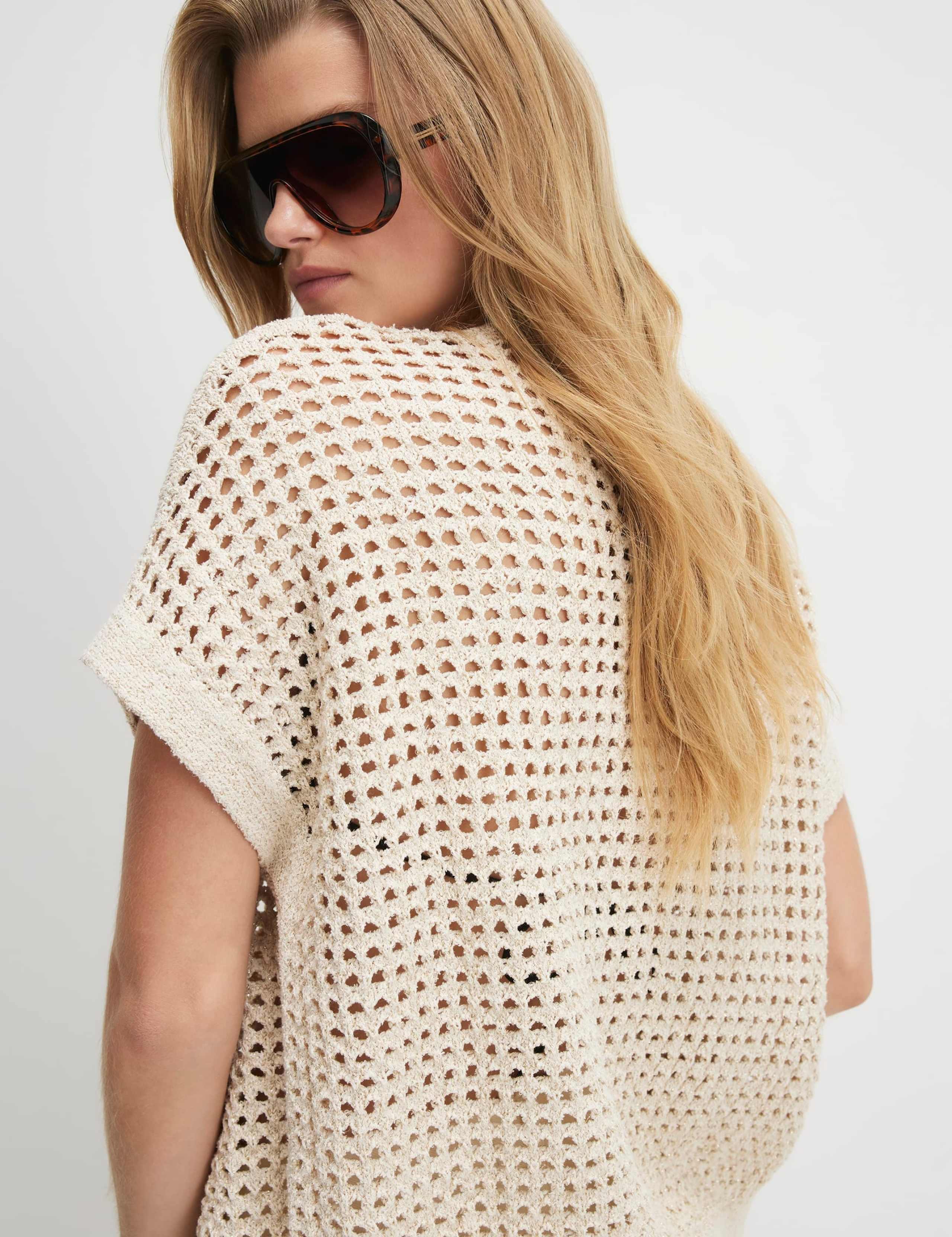 Button Through Knitted Waistcoat 3 of 4