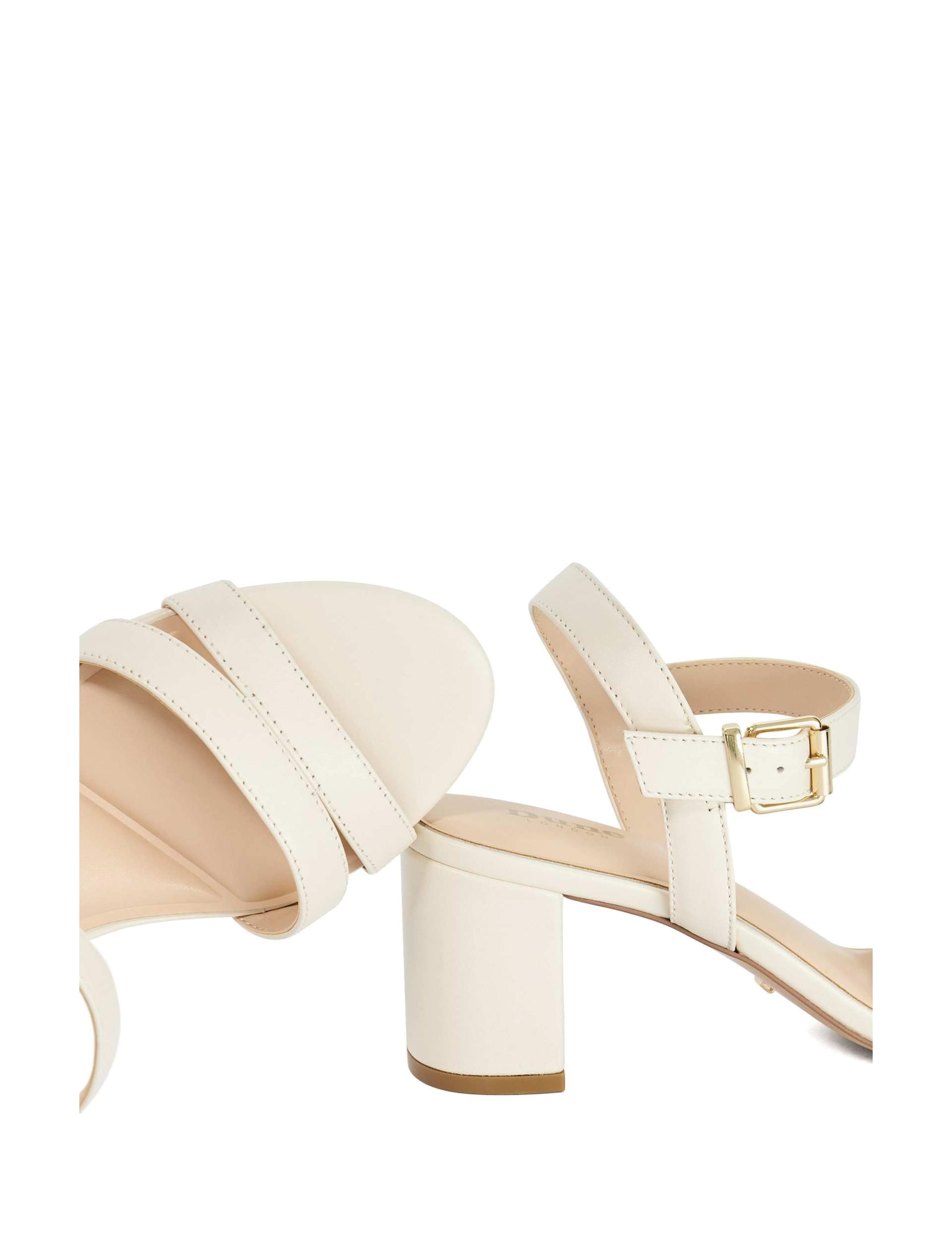 Wide Fit Leather Ankle Strap Sandals 6 of 6