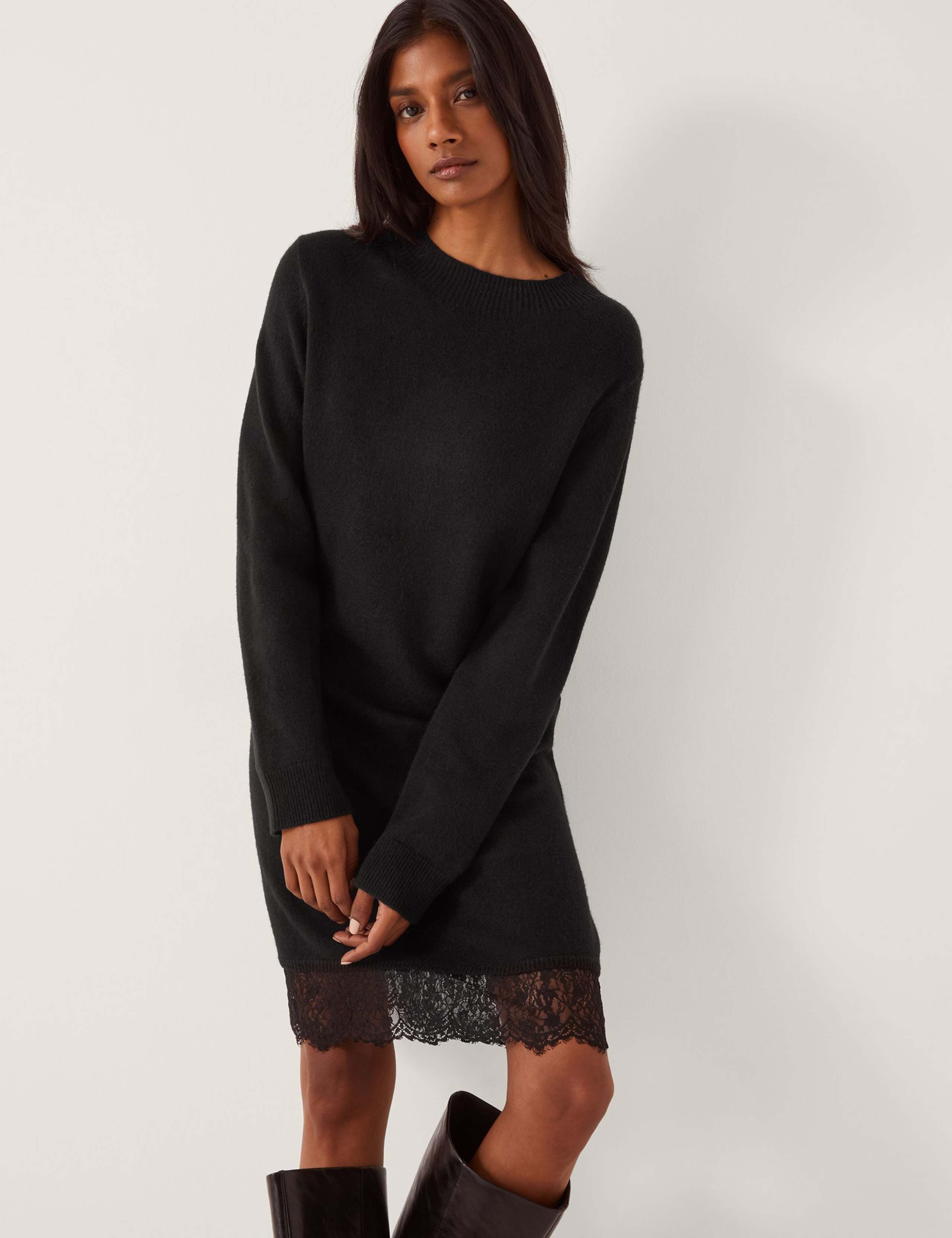 Mini Sweater Dress 1 of 4