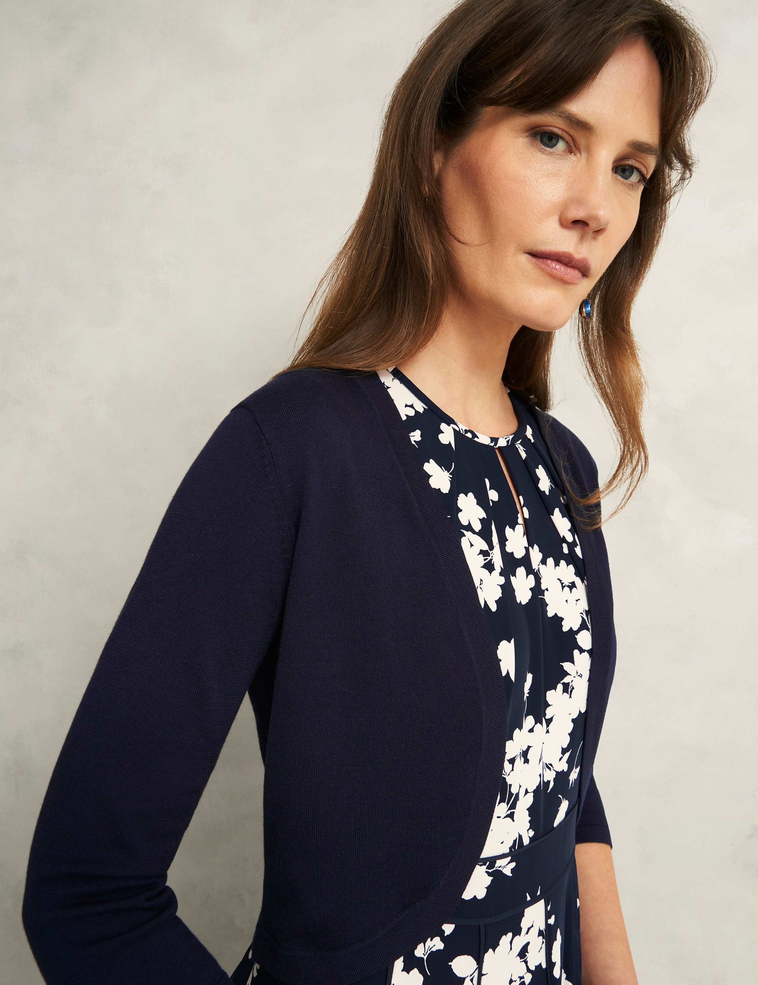 Modal Blend Cropped Cardigan 5 of 5