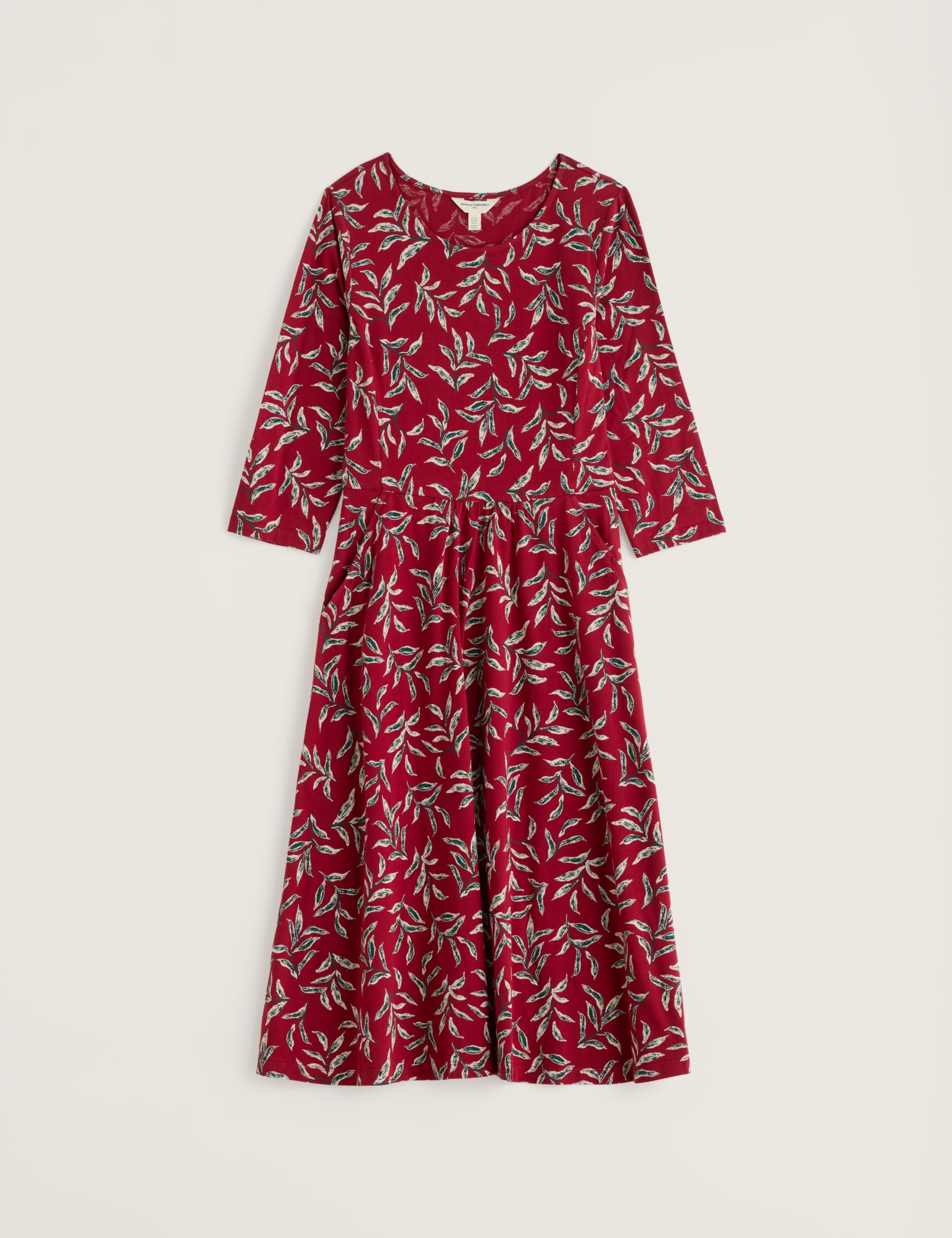 Floral Midi Fit & Flare Dress 2 of 5