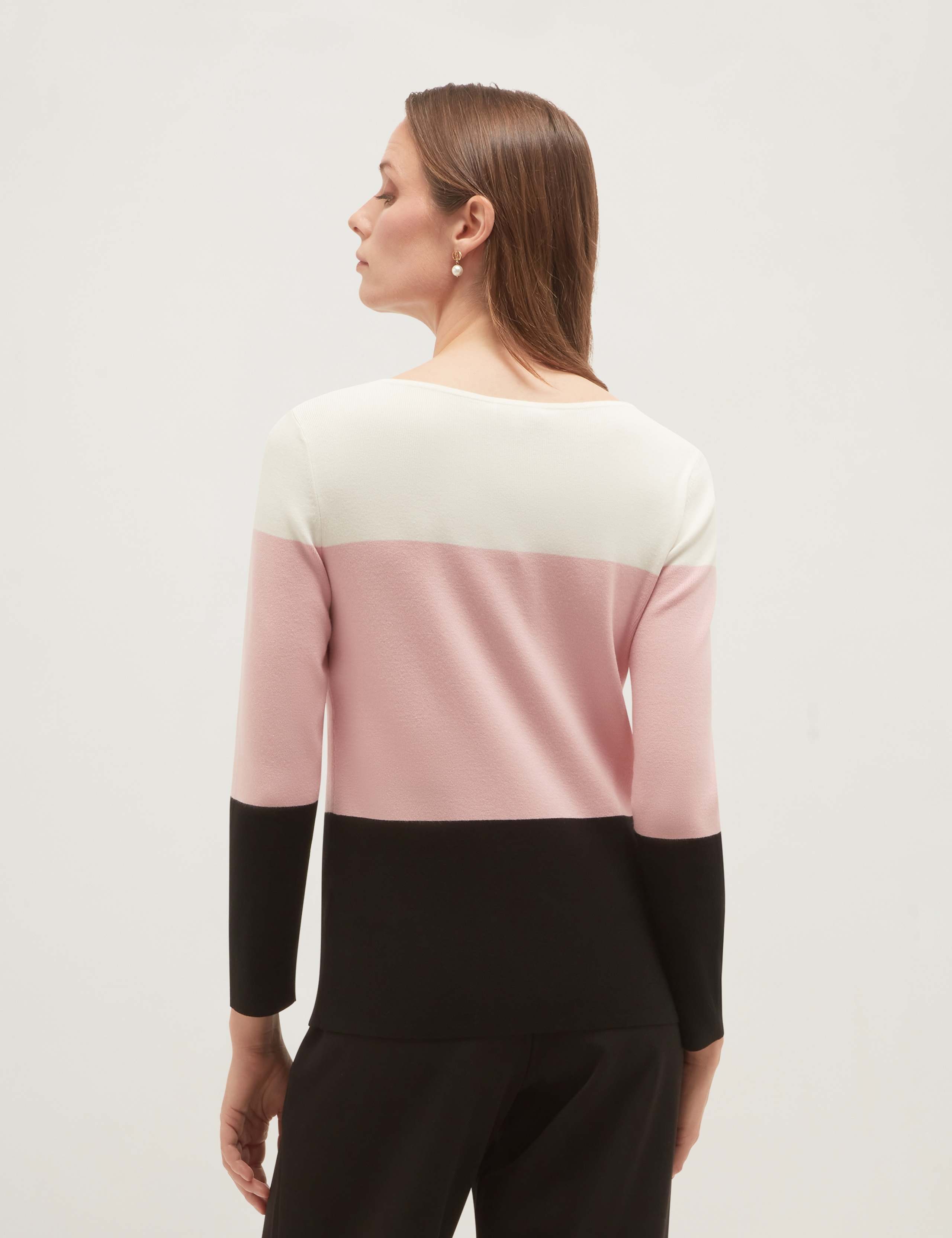 Colour Block Crew Neck Jumper 4 of 5