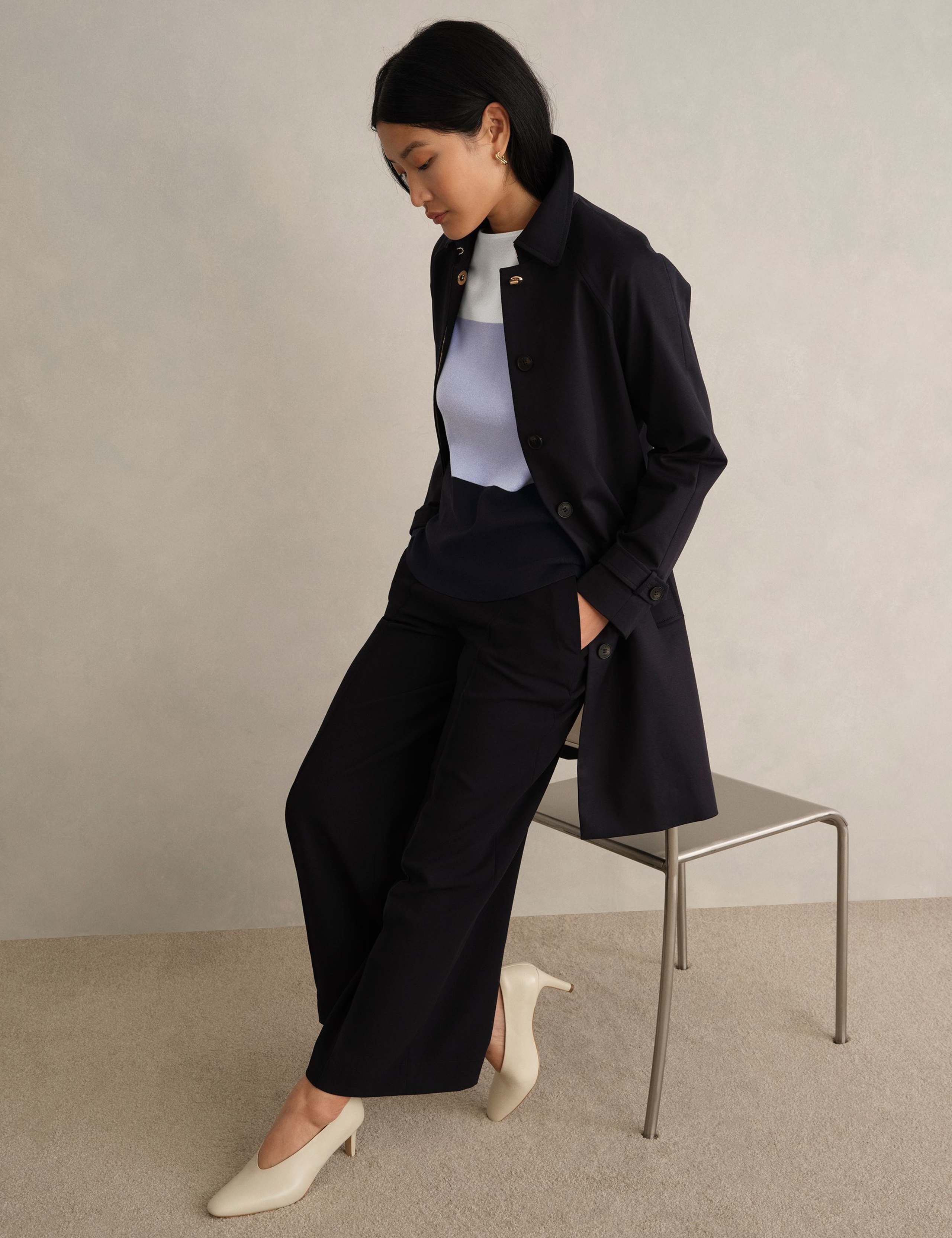 Colour Block Crew Neck Jumper 3 of 5