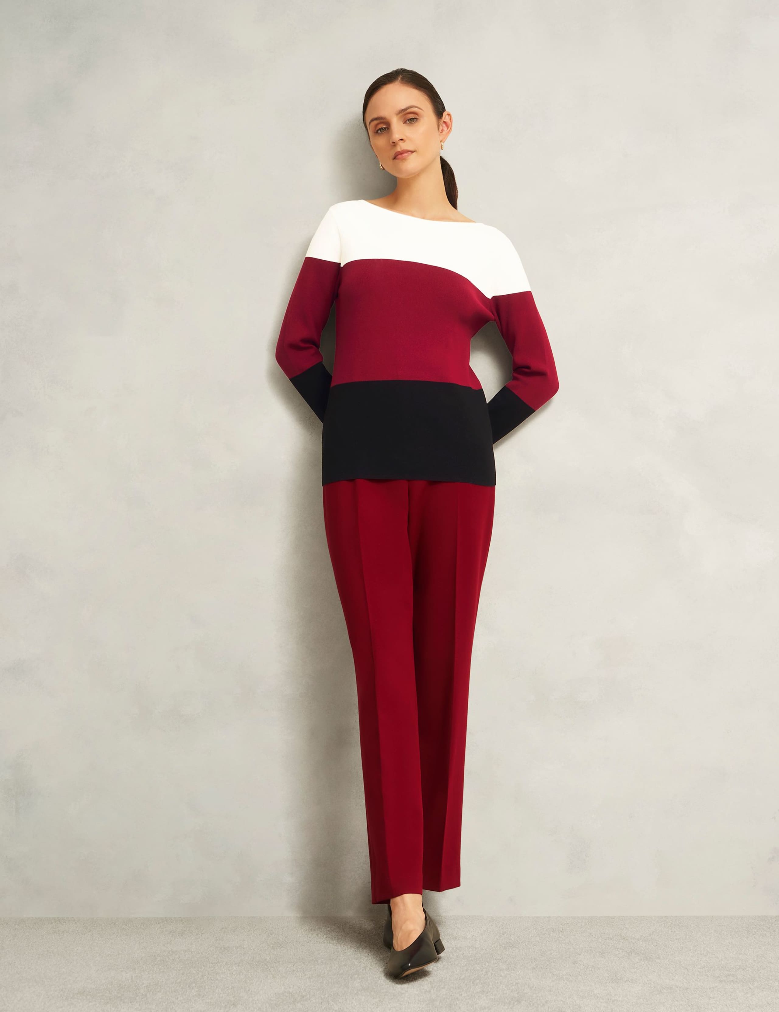 Colour Block Crew Neck Jumper 3 of 6
