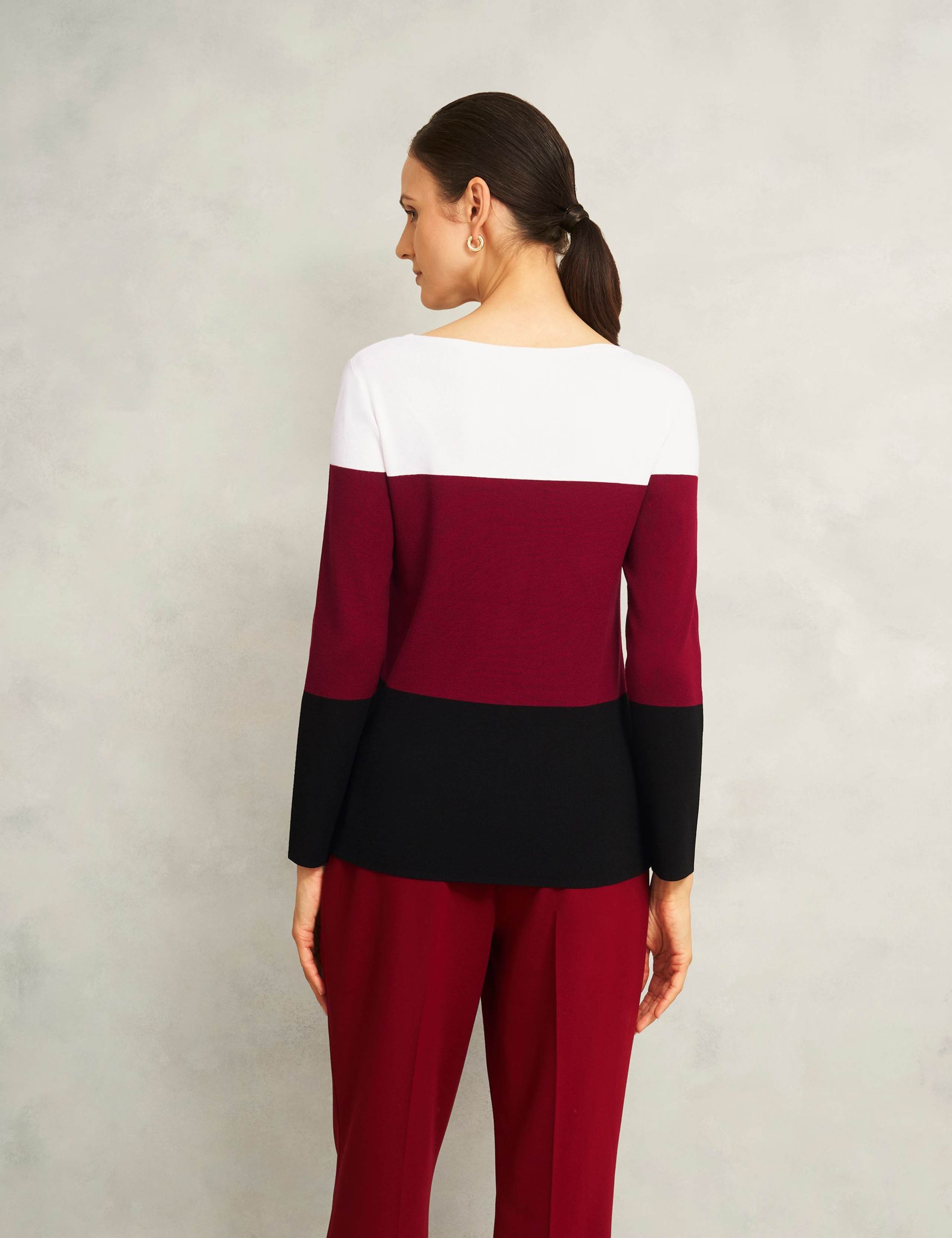 Colour Block Crew Neck Jumper 4 of 6