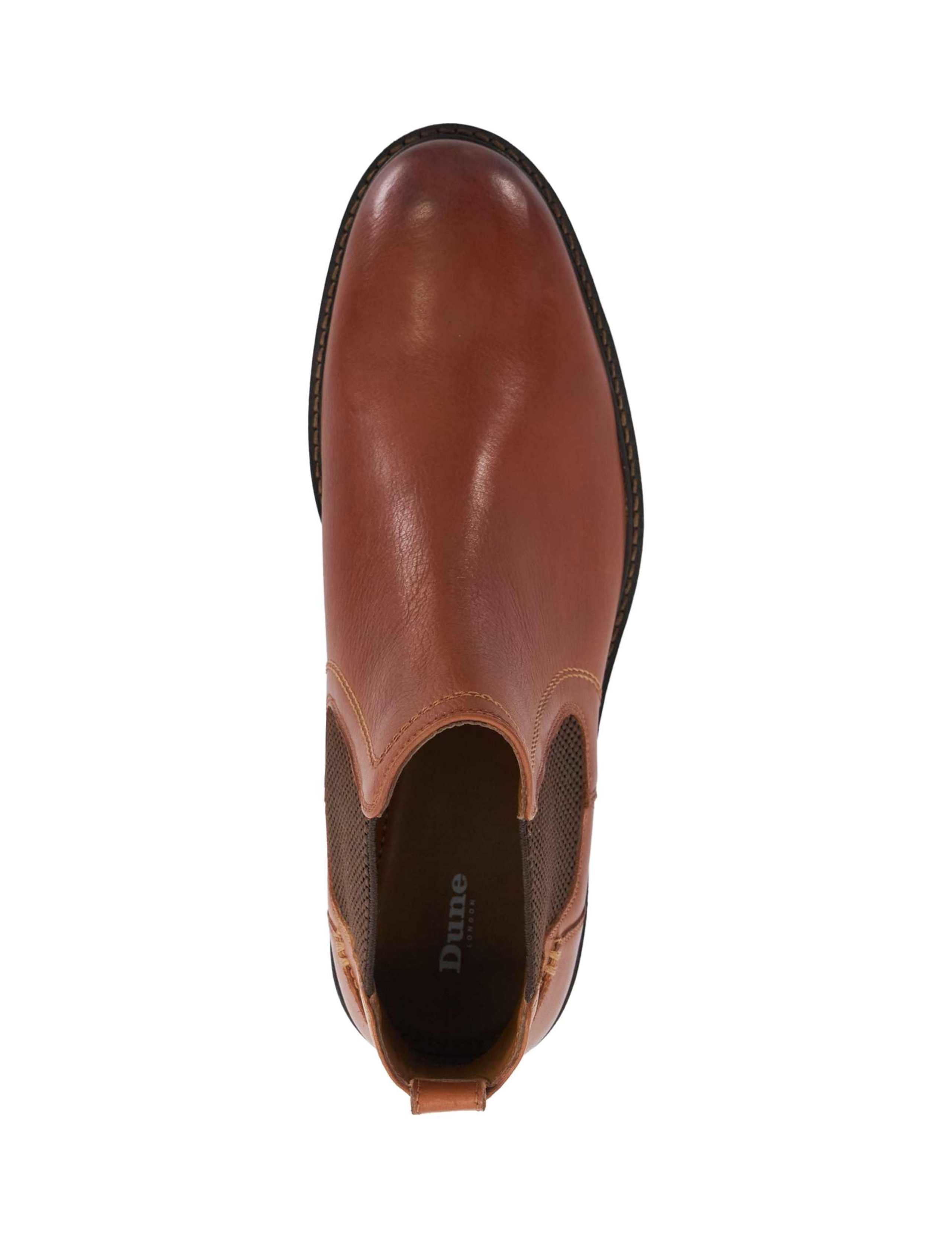 Wide Fit Leather Pull On Chelsea Boots 6 of 6