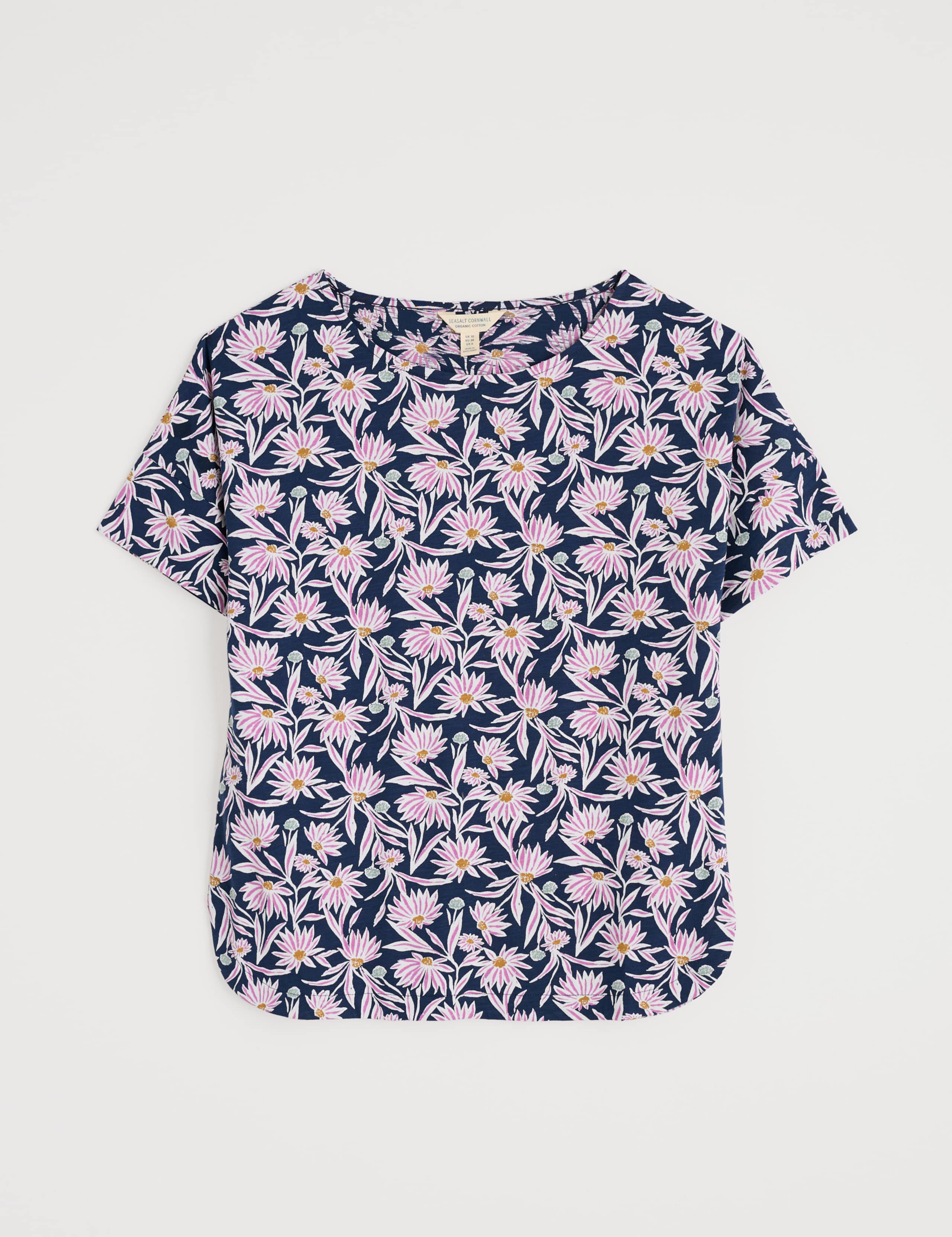 Pure Cotton Floral T-Shirt 2 of 4