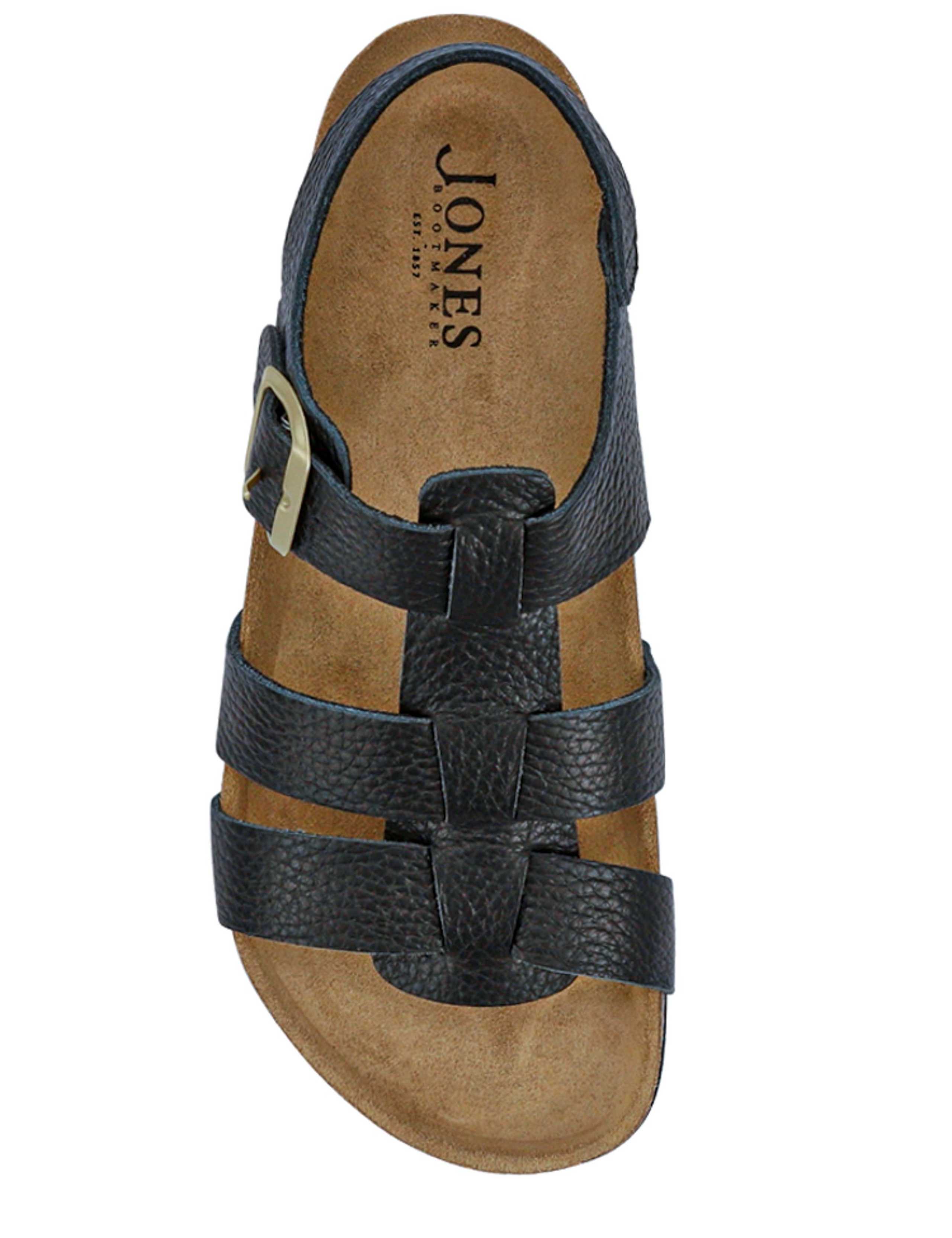 Leather Strappy Flat Sandals 3 of 5