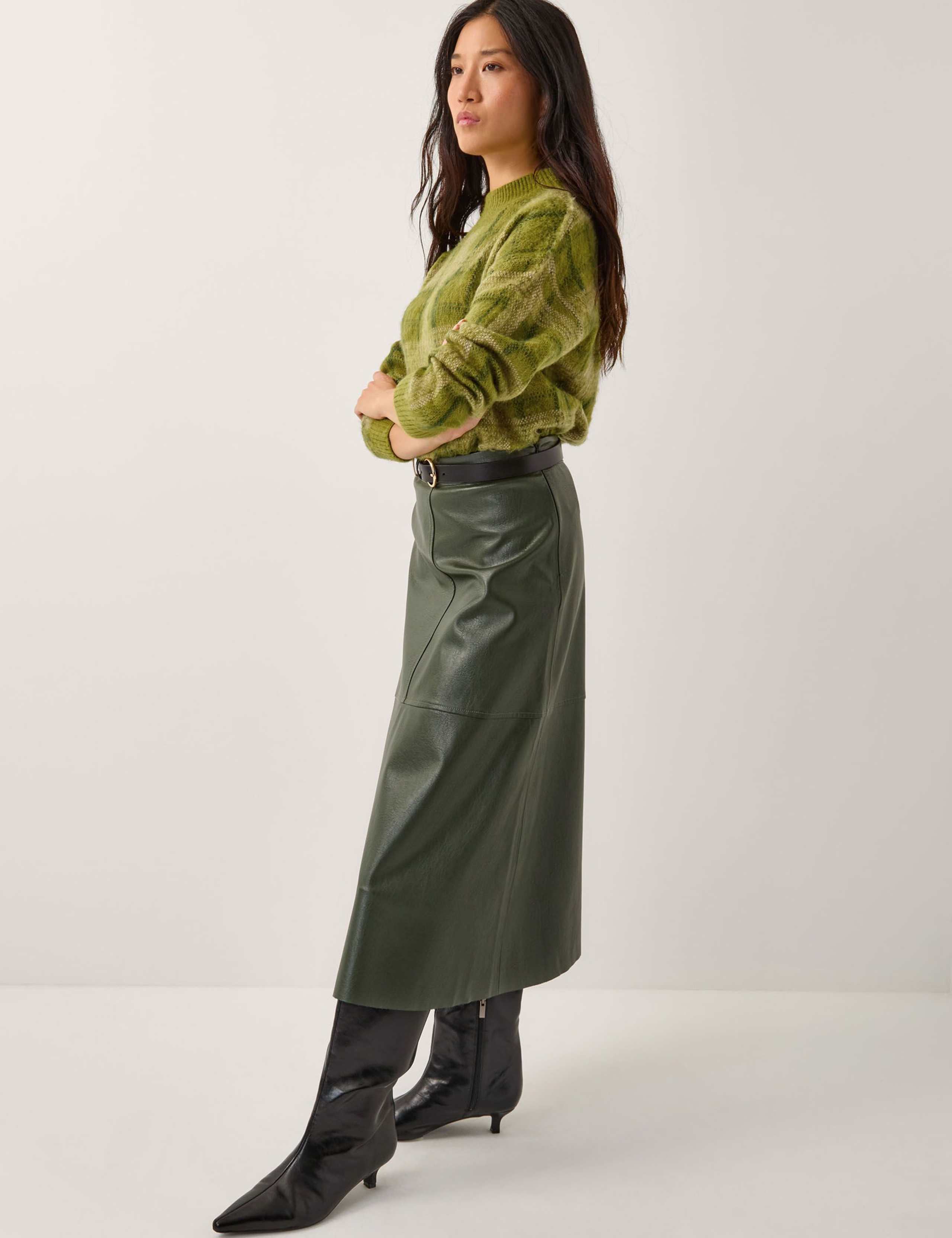 Checked High Neck Jumper 5 of 5