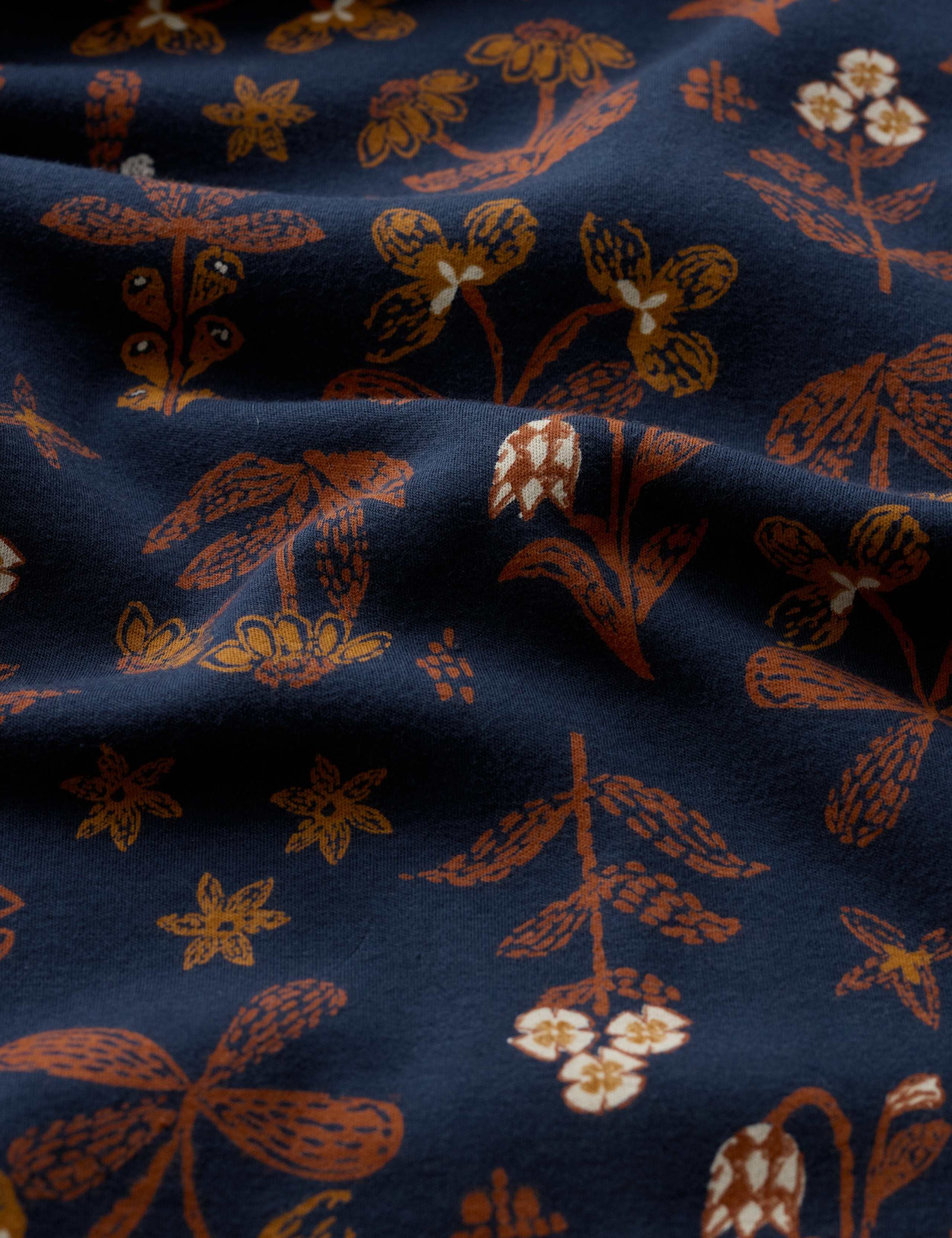 Floral Slash Neck Shift Dress 4 of 5