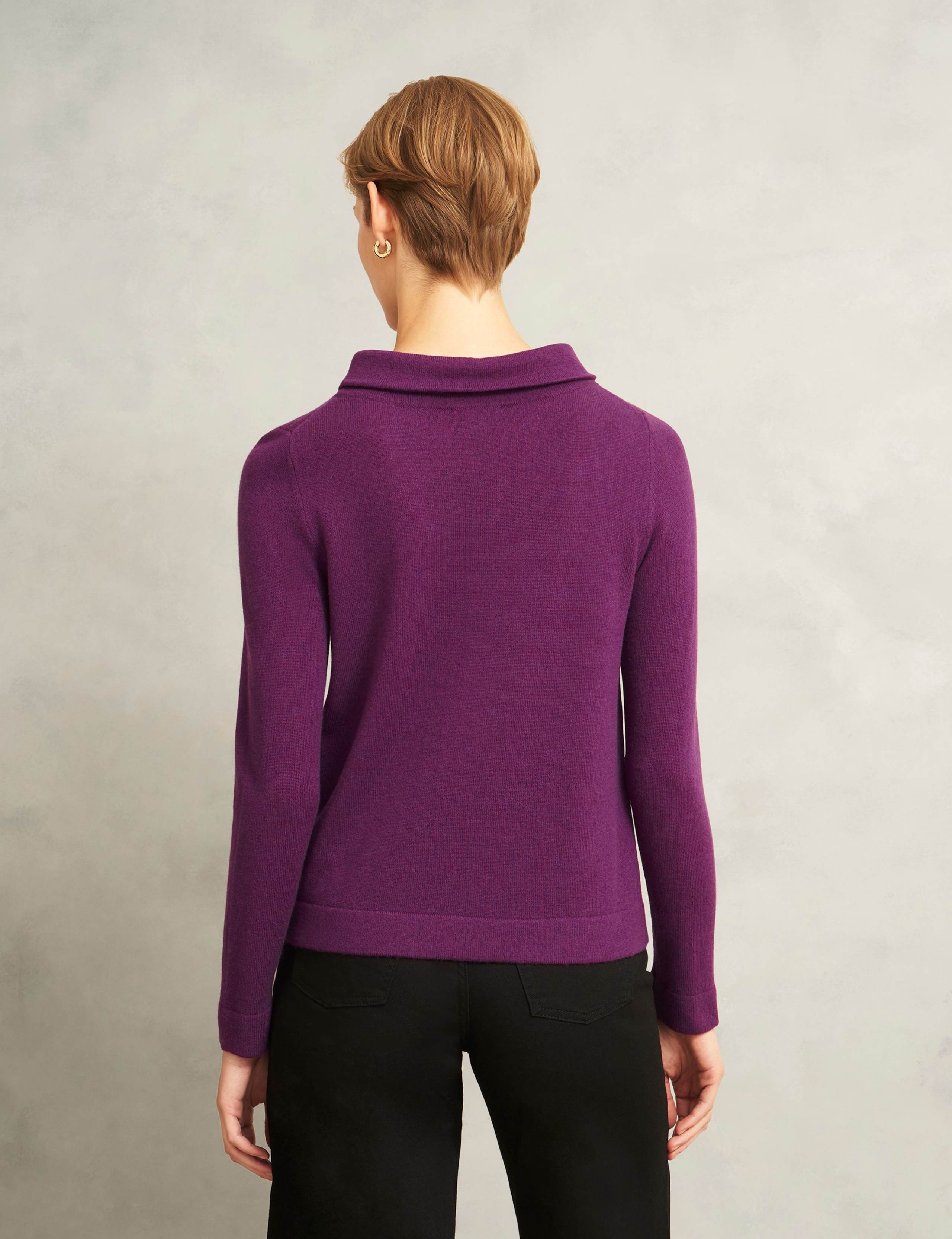Merino Wool Rich Jumper with Cashmere 3 of 5