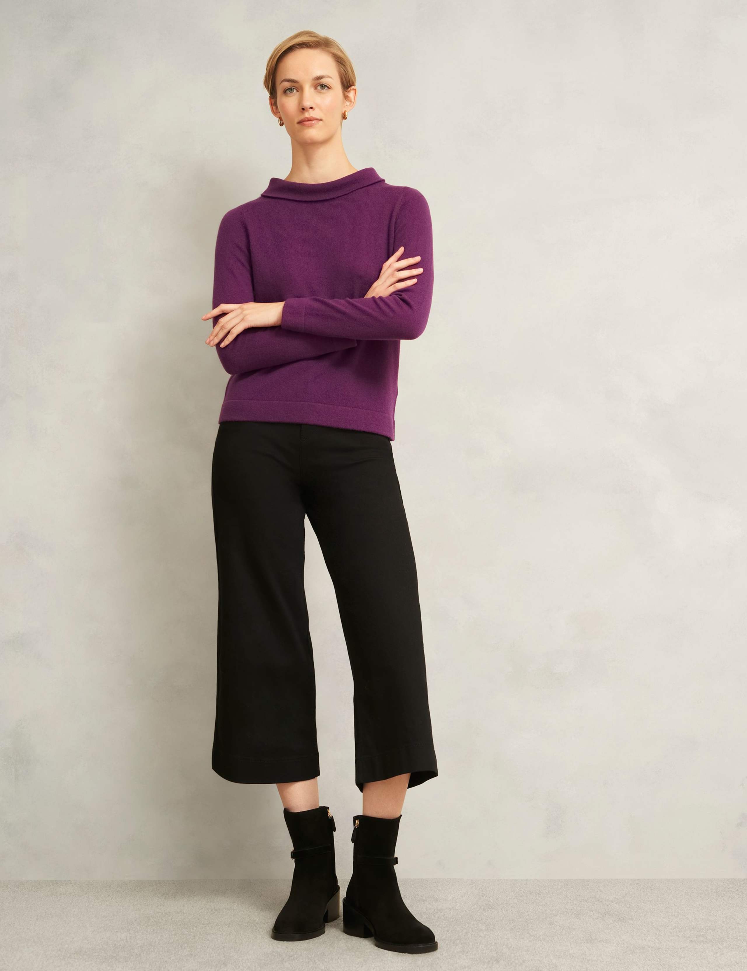Merino Wool Rich Jumper with Cashmere 4 of 5