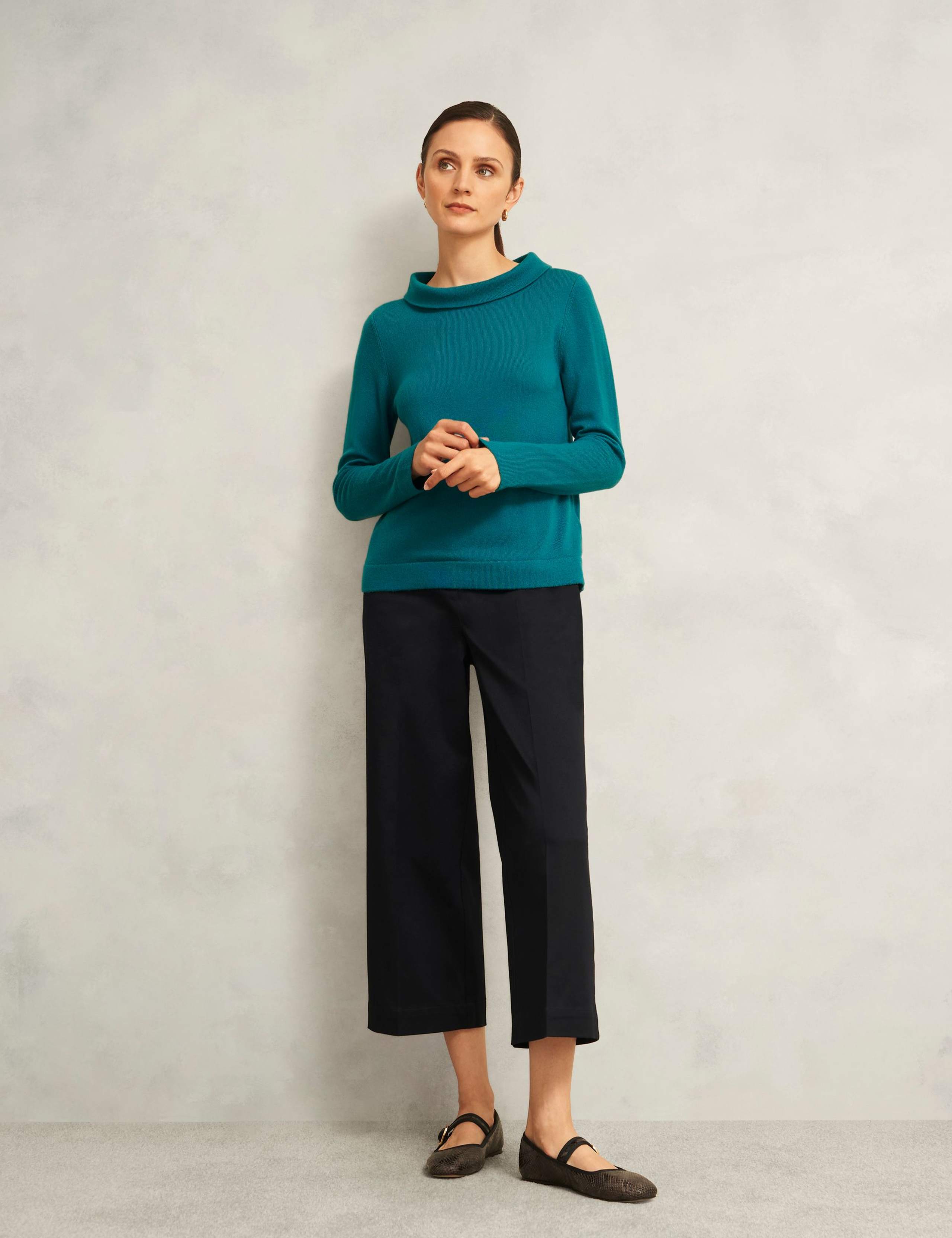 Merino Wool Rich Jumper with Cashmere 3 of 5