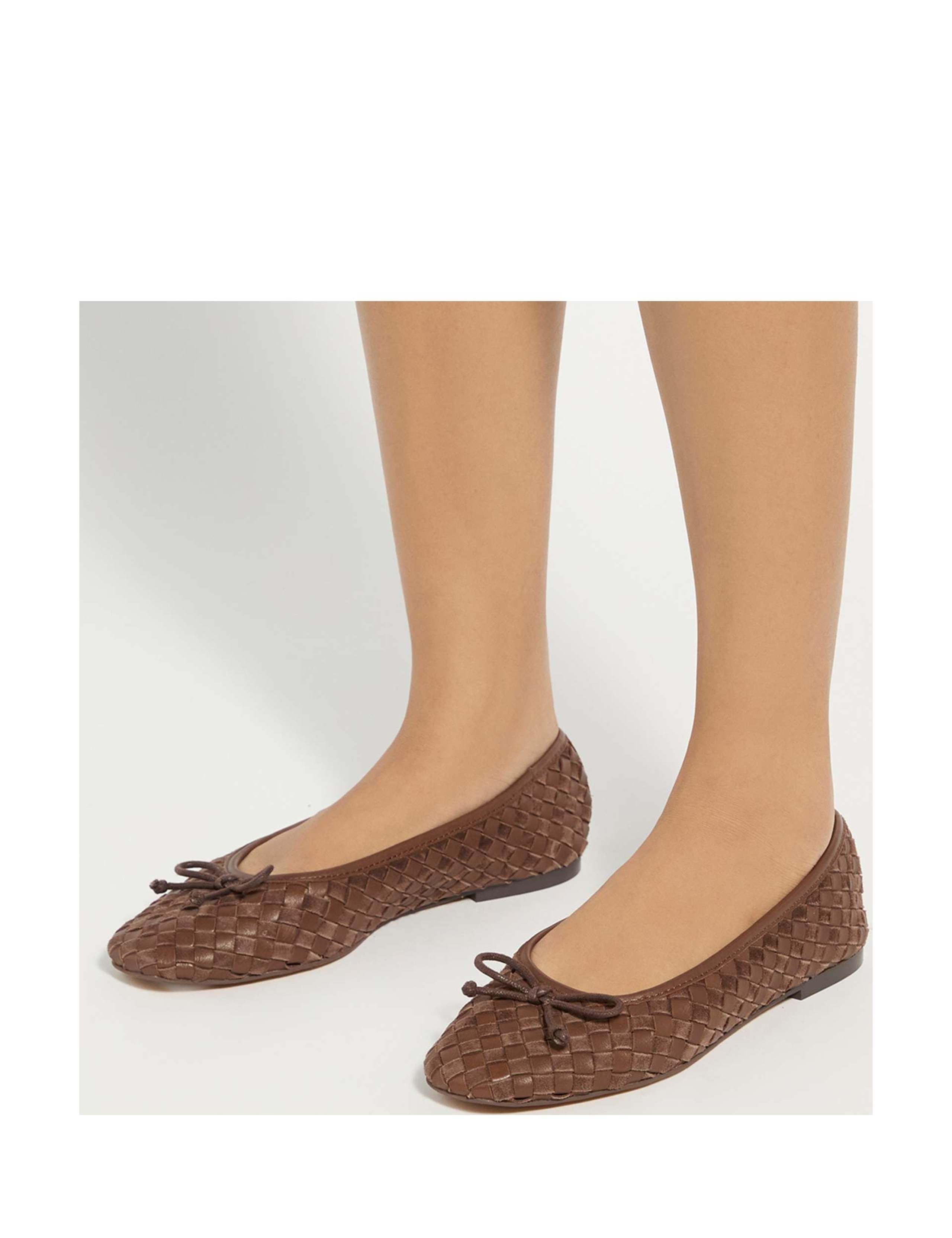 Wide Fit Slip On Flat Loafers 6 of 6