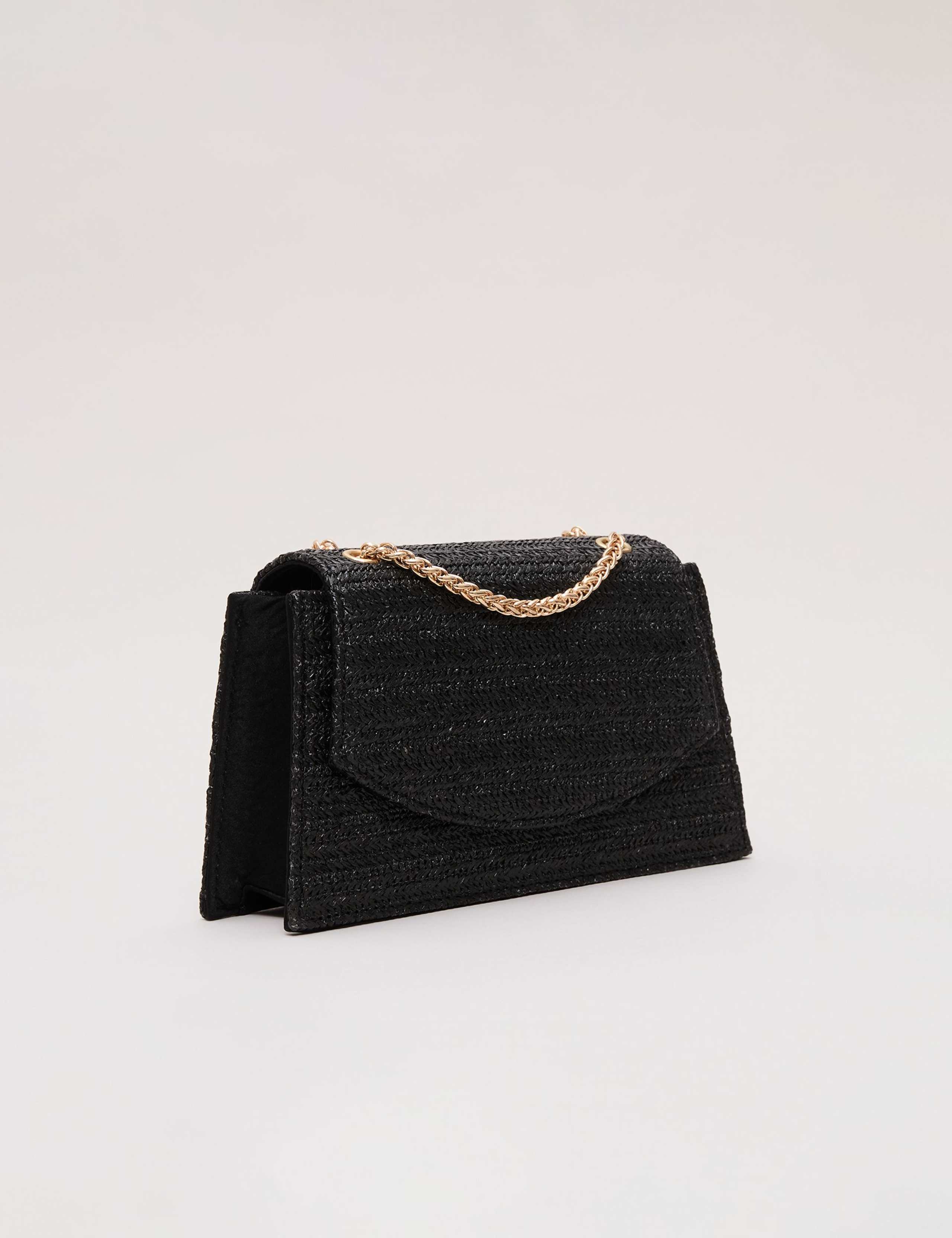 Raffia Chain Strap Clutch Bag 5 of 8