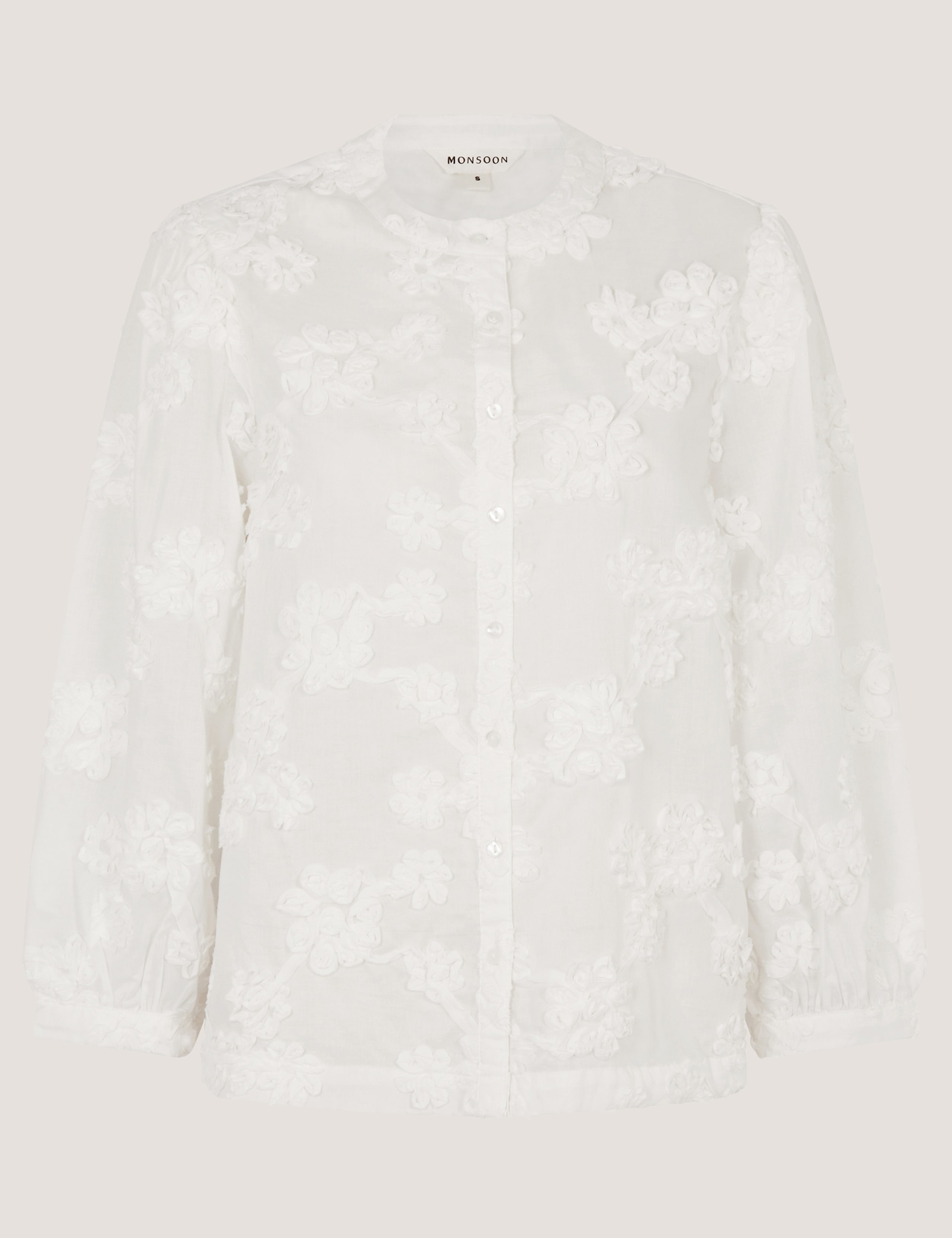 Pure Cotton Embroidered Blouse 2 of 6