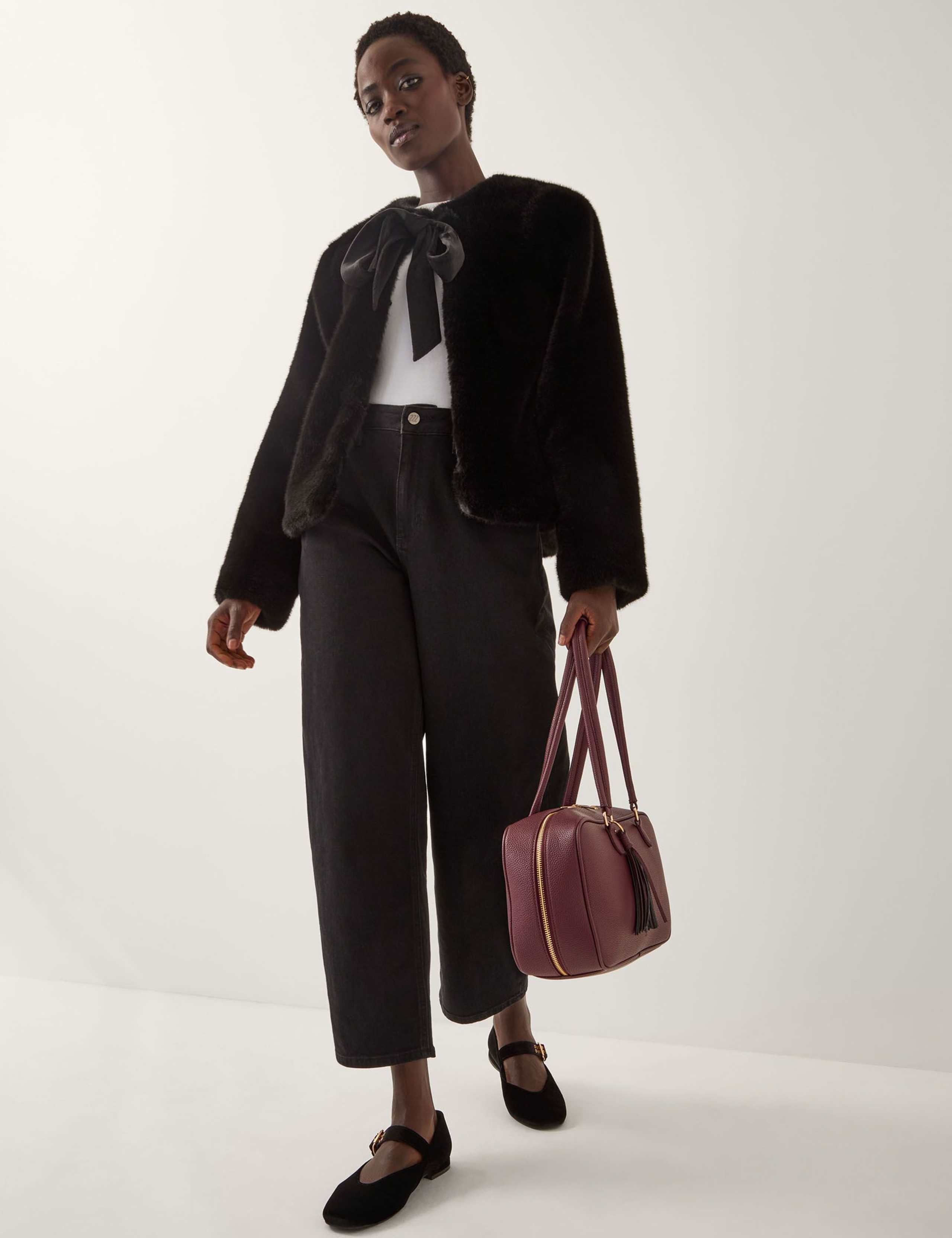 Faux Fur Short Jacket 3 of 5