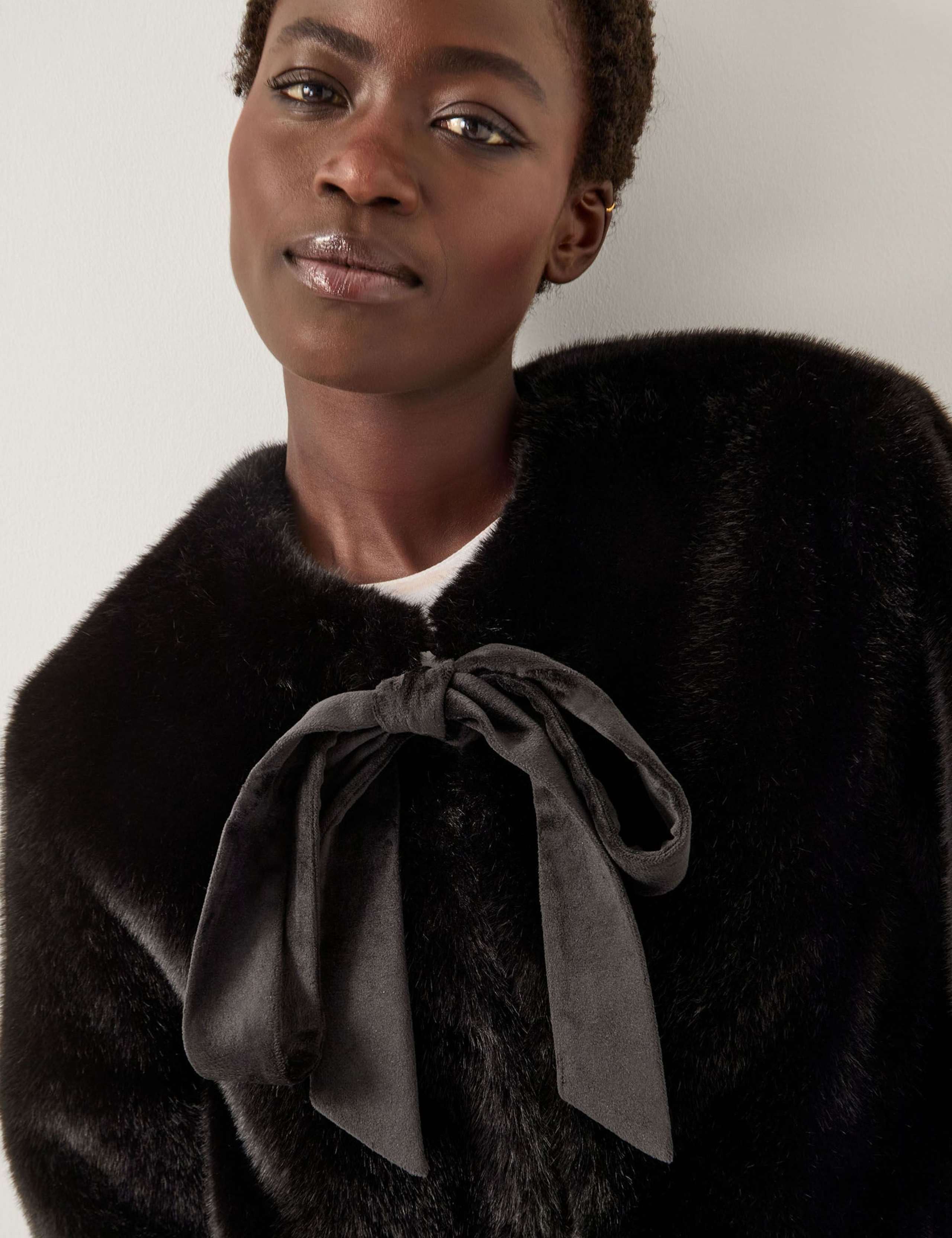 Faux Fur Short Jacket 5 of 5