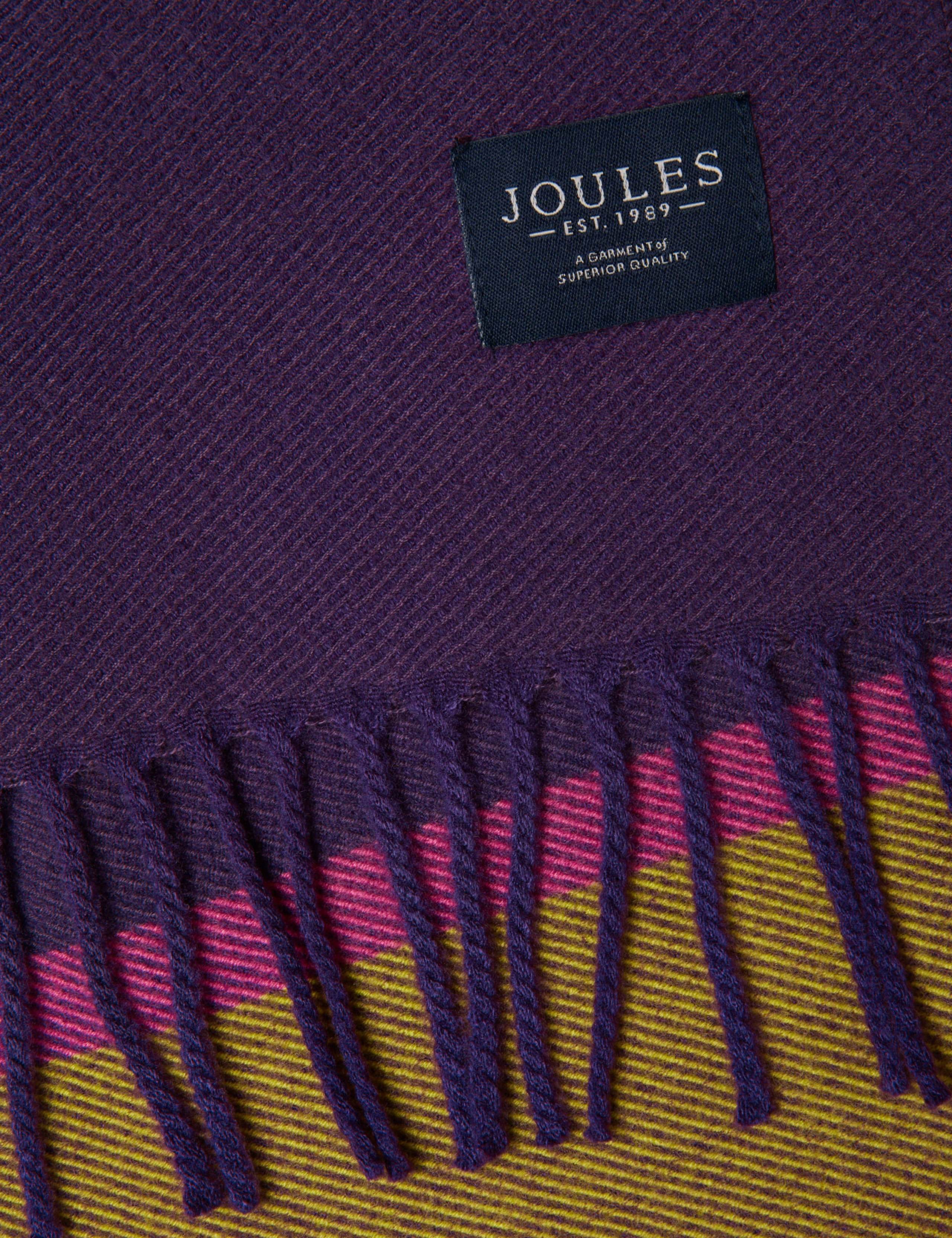 Woven Striped Tassel Scarf 3 of 3