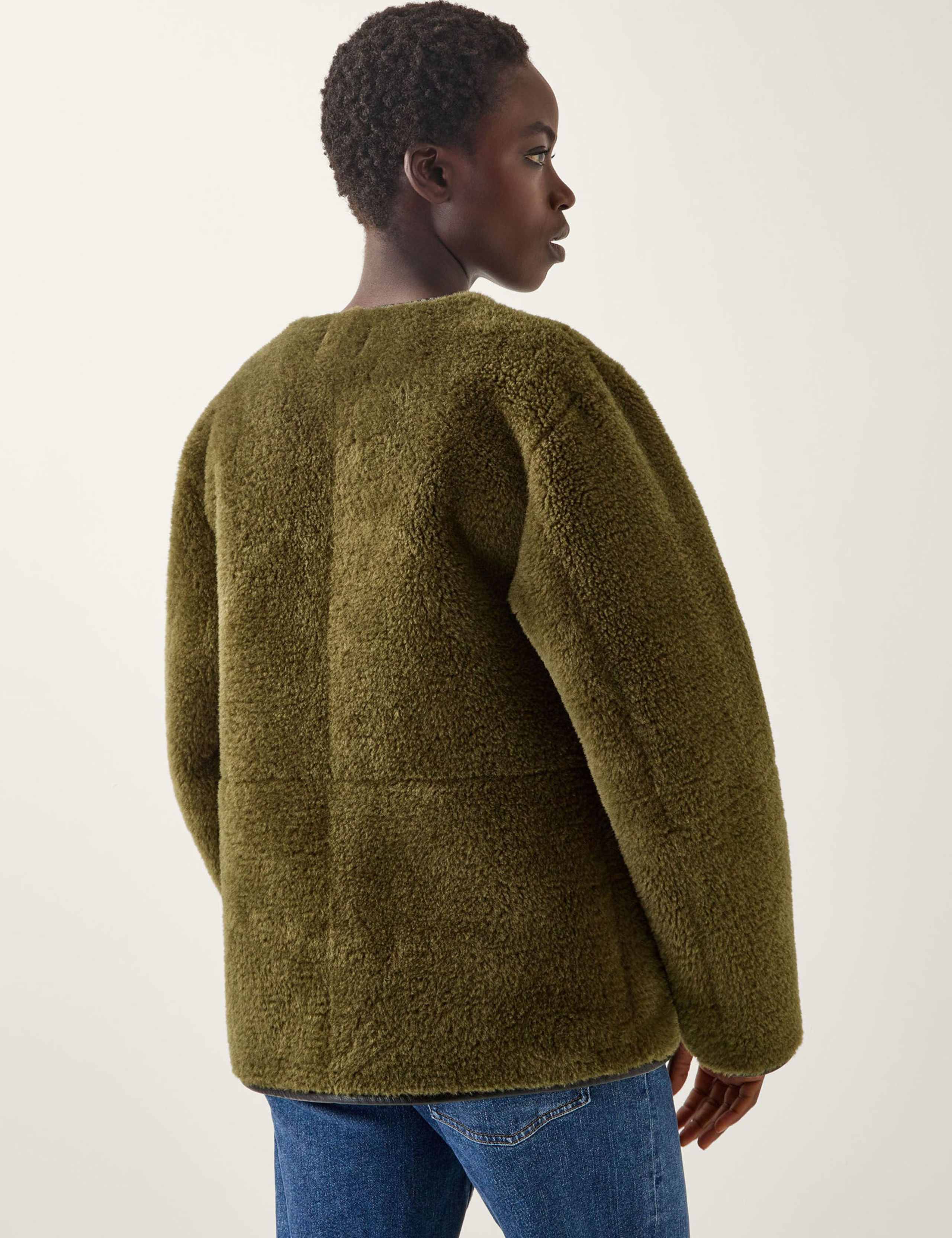 Collarless Jacket 4 of 4